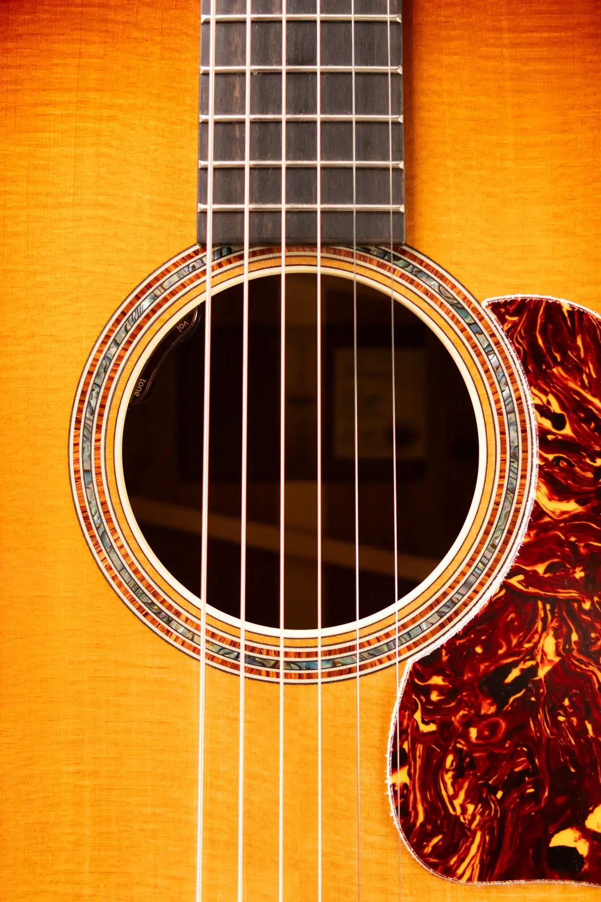 Taylor Gold Label 817e SB Grand Pacific Acoustic/Electric Guitar - Sunburst with Hardshell Case - Demo