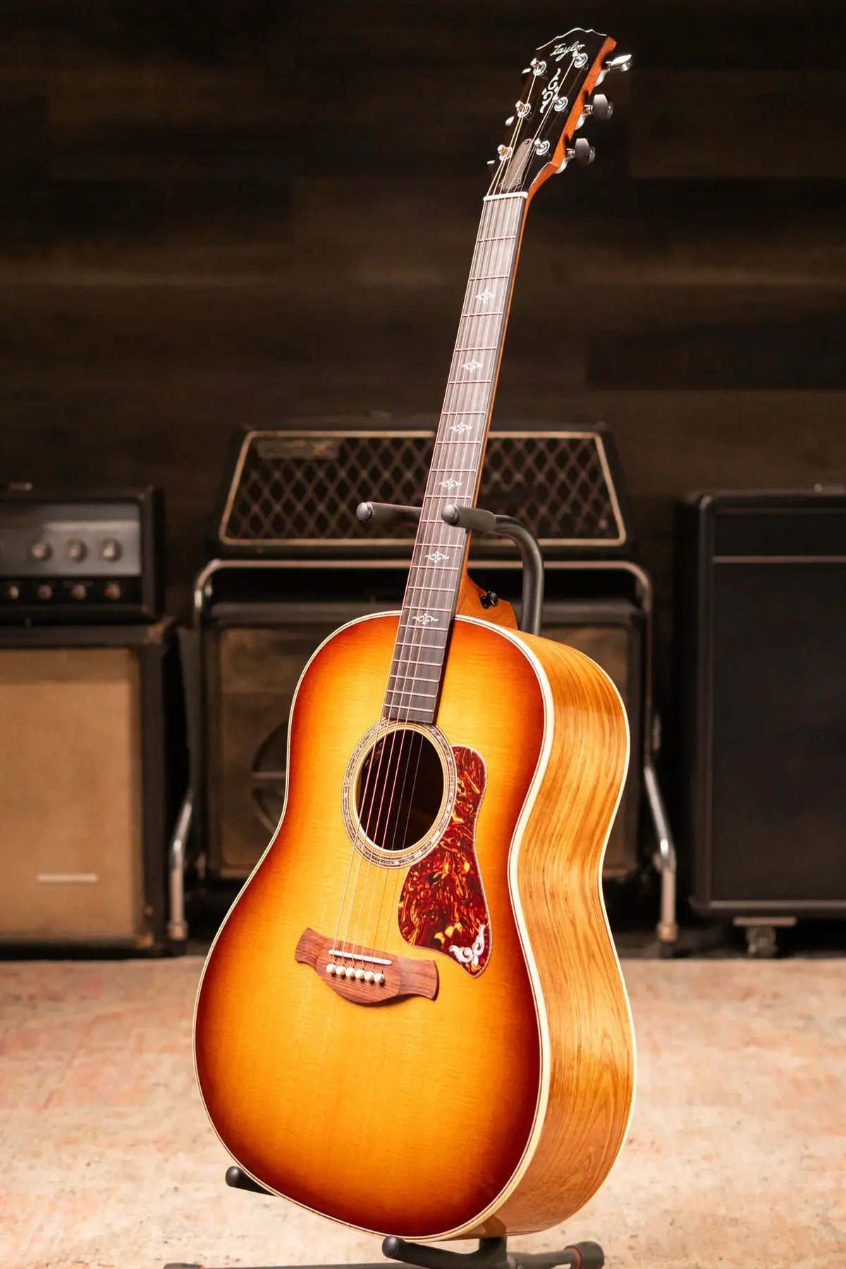 Taylor Gold Label 817e SB Grand Pacific Acoustic/Electric Guitar - Sunburst with Hardshell Case - Demo