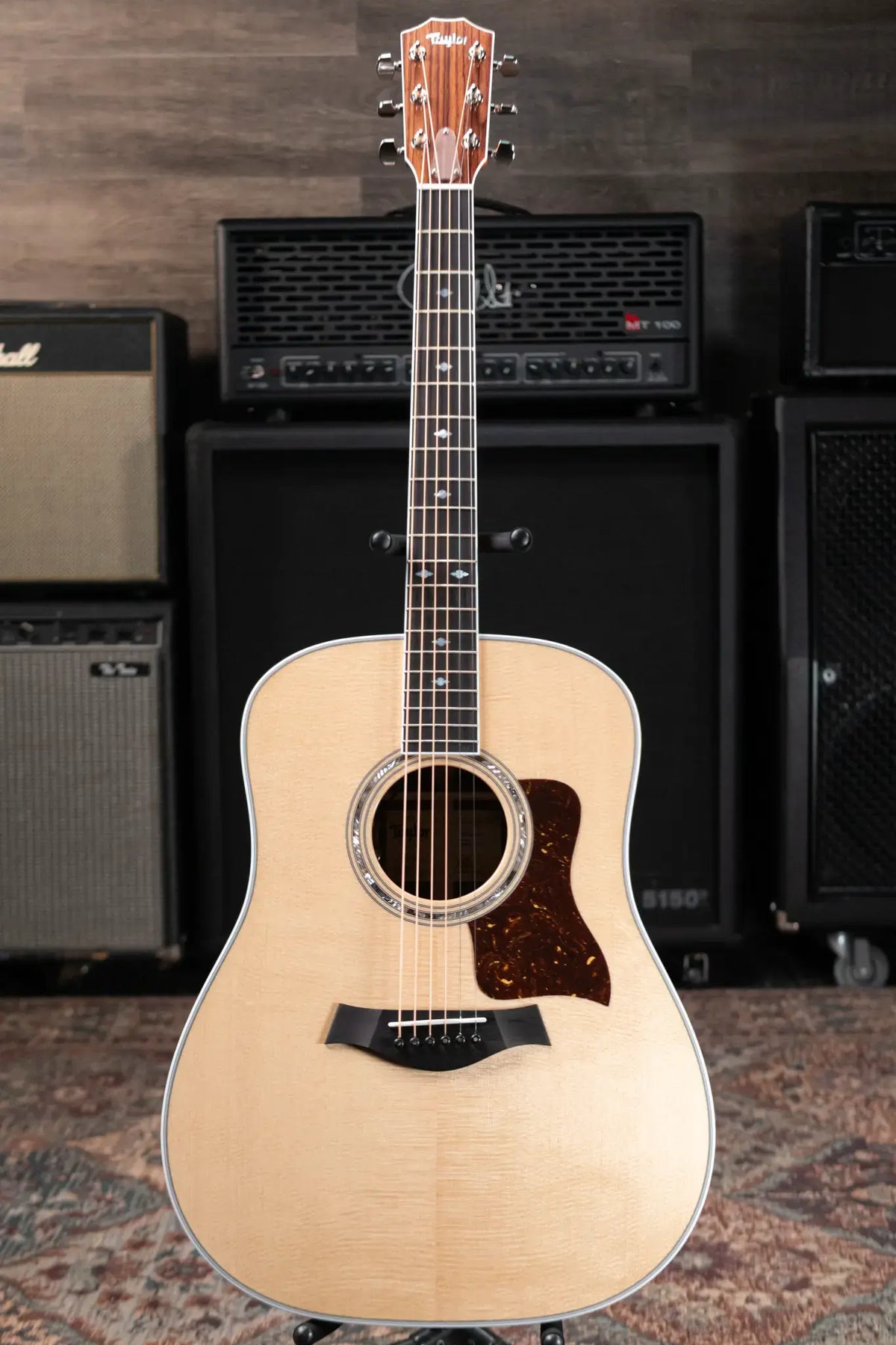 Taylor Legacy 810e Dreadnought Acoustic/Electric Guitar with Hardshell Case - Demo