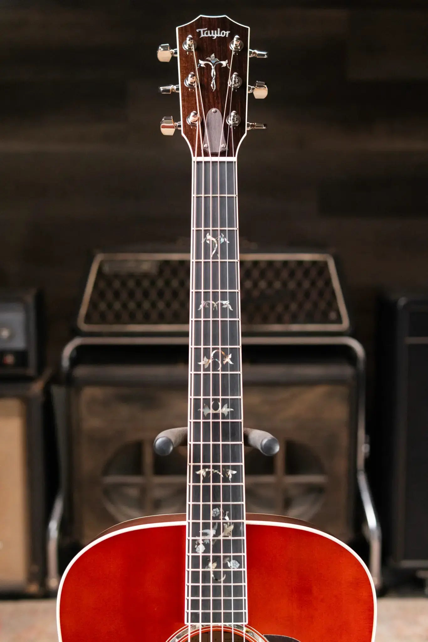 Taylor Legacy 810e Special Edition Acoustic/Electric Guitar - Heritage Burst with Hardshell Case