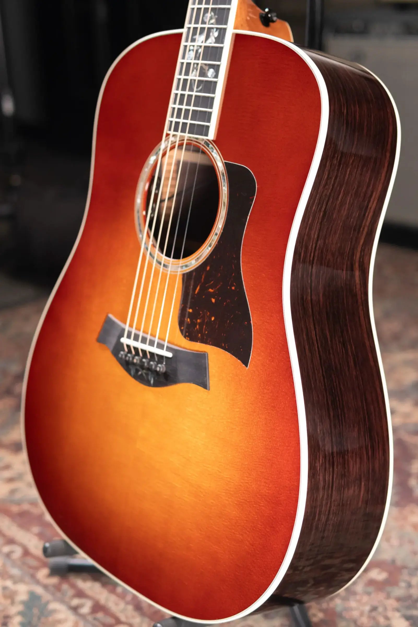 Taylor Legacy 810e Special Edition Dreadnought Acoustic/Electric Guitar - Heritage Burst with Hardshell Case