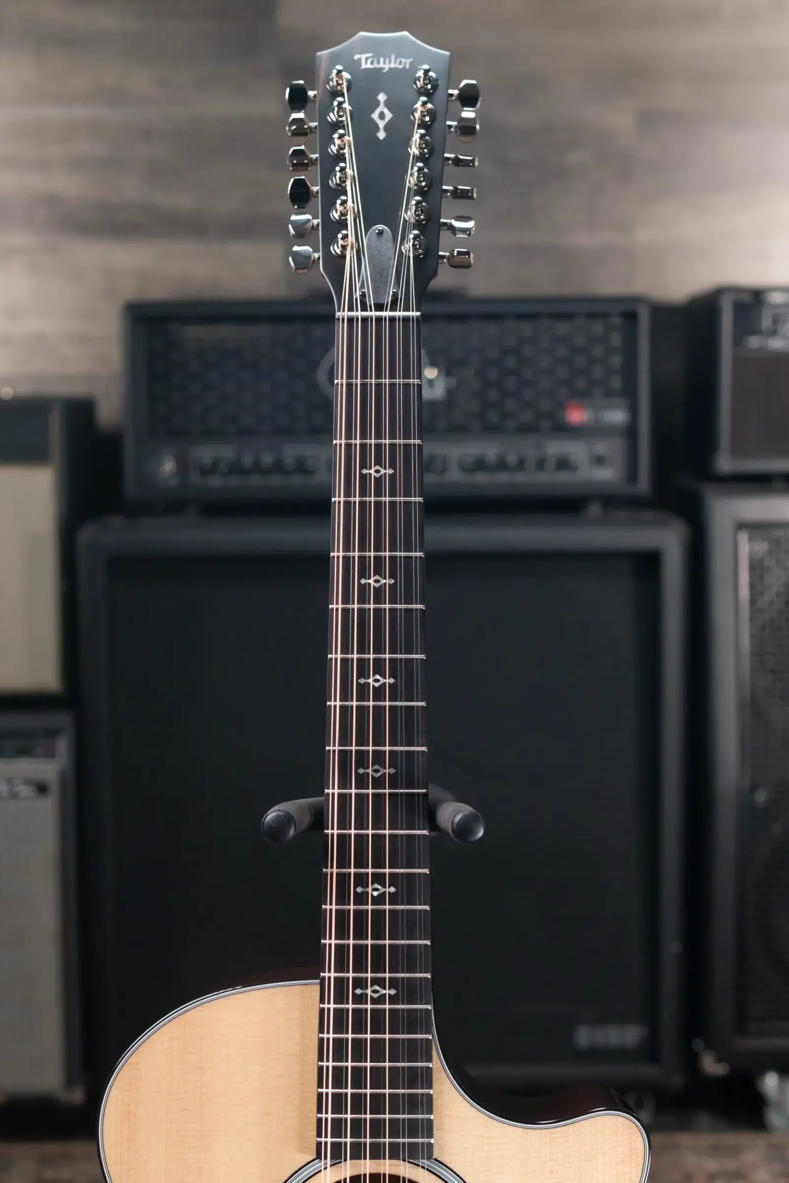 Taylor Next Generation 454ce 12-String Grand Auditorium Acoustic/Electric Guitar with Hardshell Case