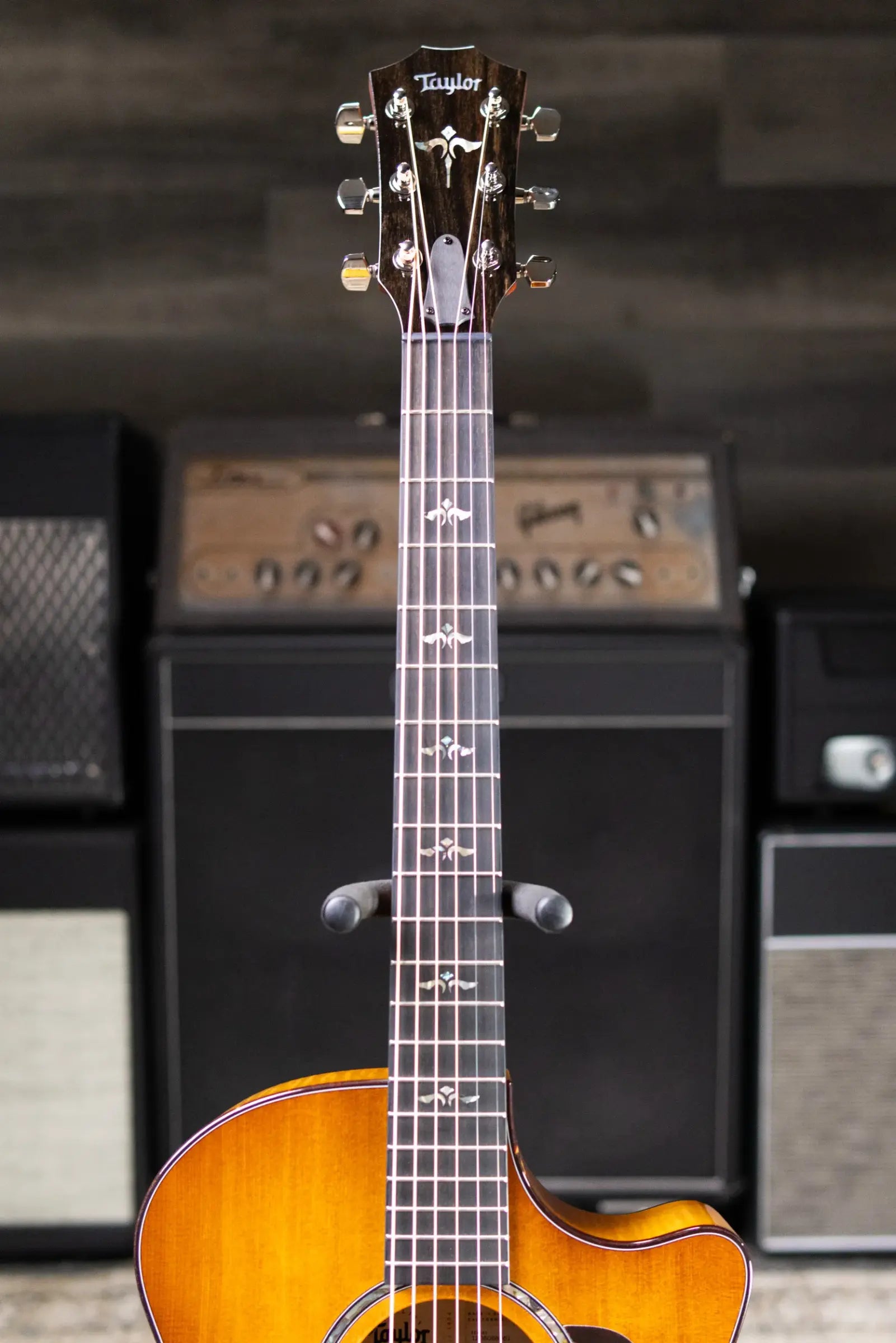 Taylor Next Generation 614ce Grand Auditorium Acoustic/Electric Guitar - Antique Blonde with Hardshell Case
