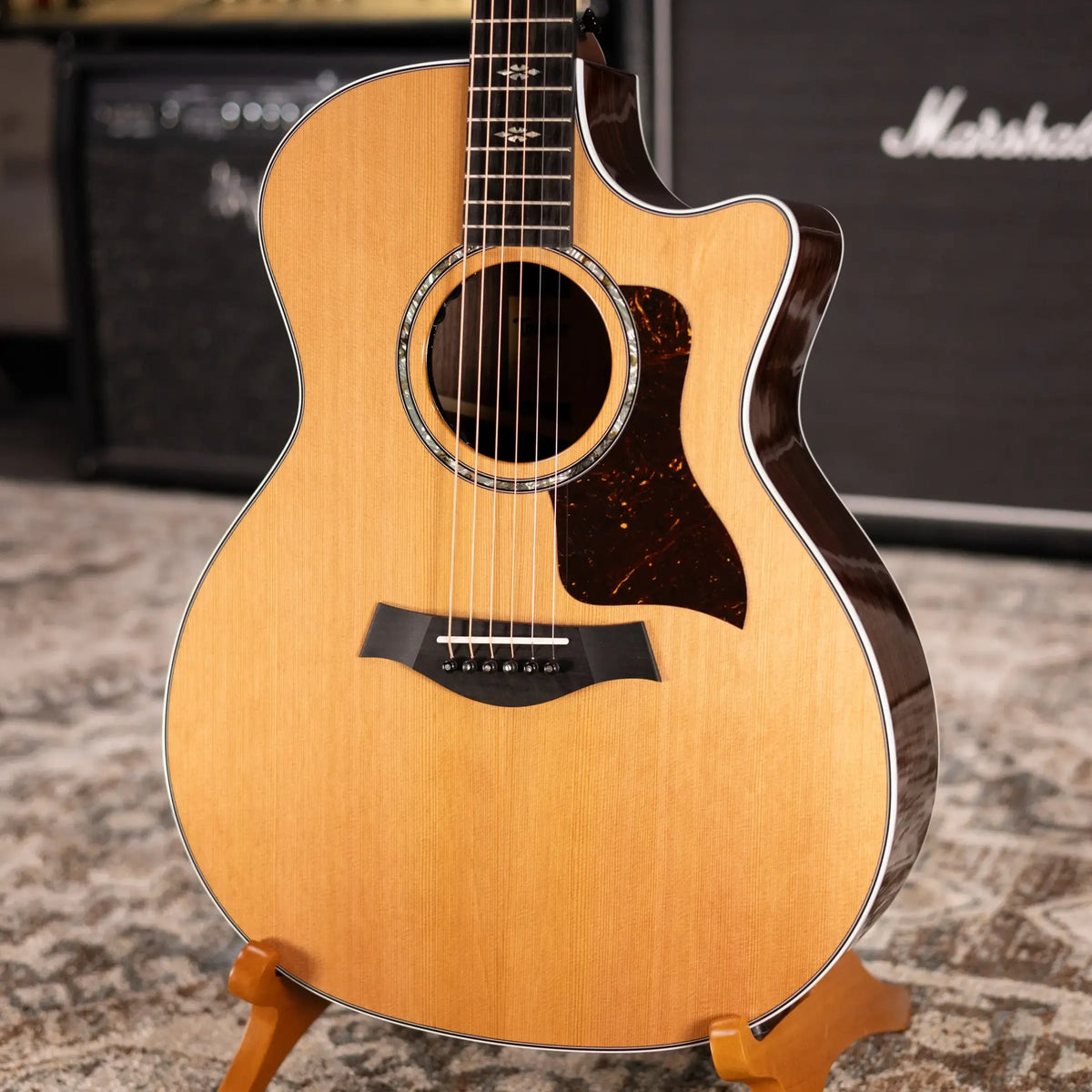 Taylor Next Generation 714ce Grand Auditorium Acoustic/Electric Guitar - Cedar/Indian Rosewood with Hardshell Case