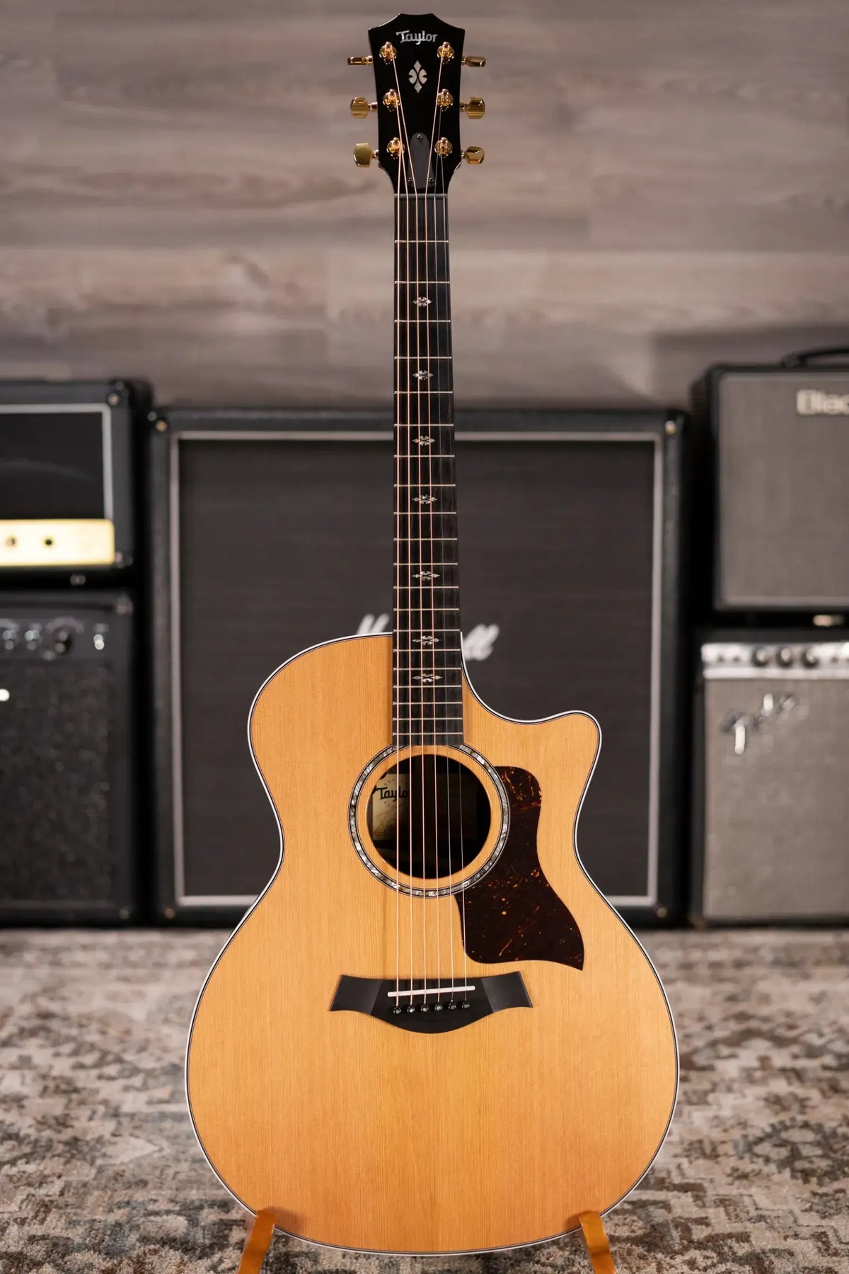 Taylor Next Generation 714ce Grand Auditorium Acoustic/Electric Guitar - Cedar/Indian Rosewood with Hardshell Case