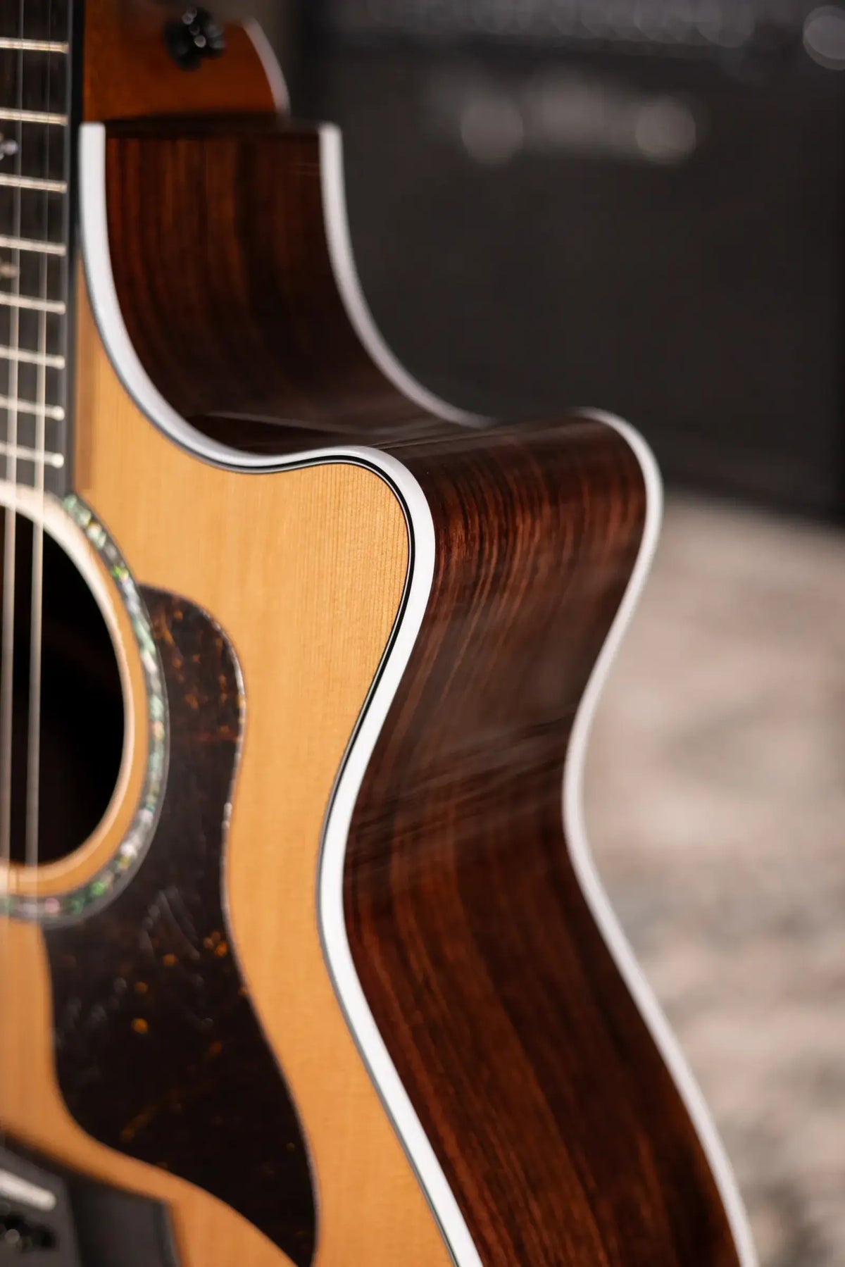 Taylor Next Generation 714ce Grand Auditorium Acoustic/Electric Guitar - Cedar/Indian Rosewood with Hardshell Case