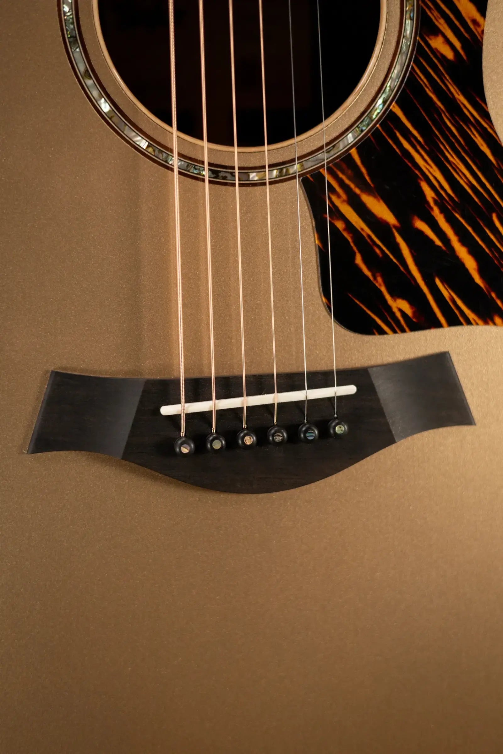 Taylor Next Generation 814ce LTD Grand Auditorium Acoustic/Electric Guitar - Casablanca Beige Metallic Top with Hardshell Case