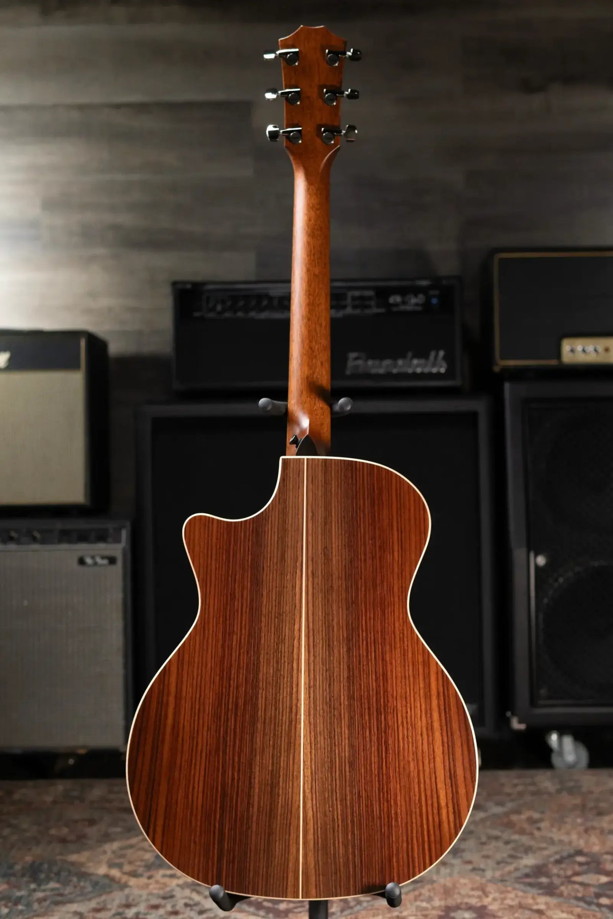 Taylor Next Generation 814ce LTD Grand Auditorium Acoustic/Electric Guitar - Casablanca Beige Top with Hardshell Case