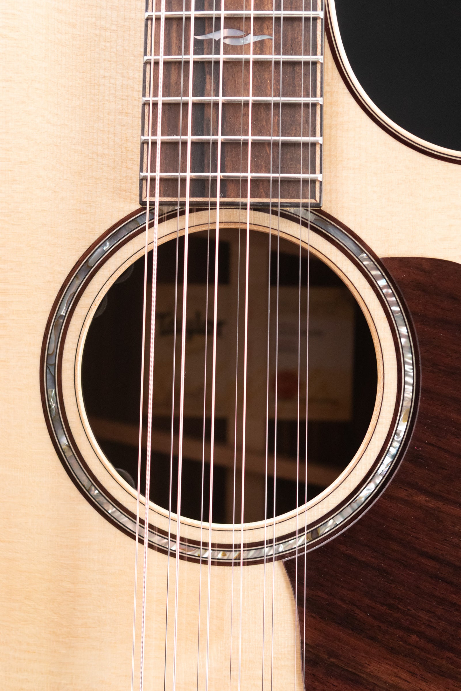 Taylor Next Generation 854ce 12-String Grand Auditorium Acoustic/Electric Guitar with Hardshell Case