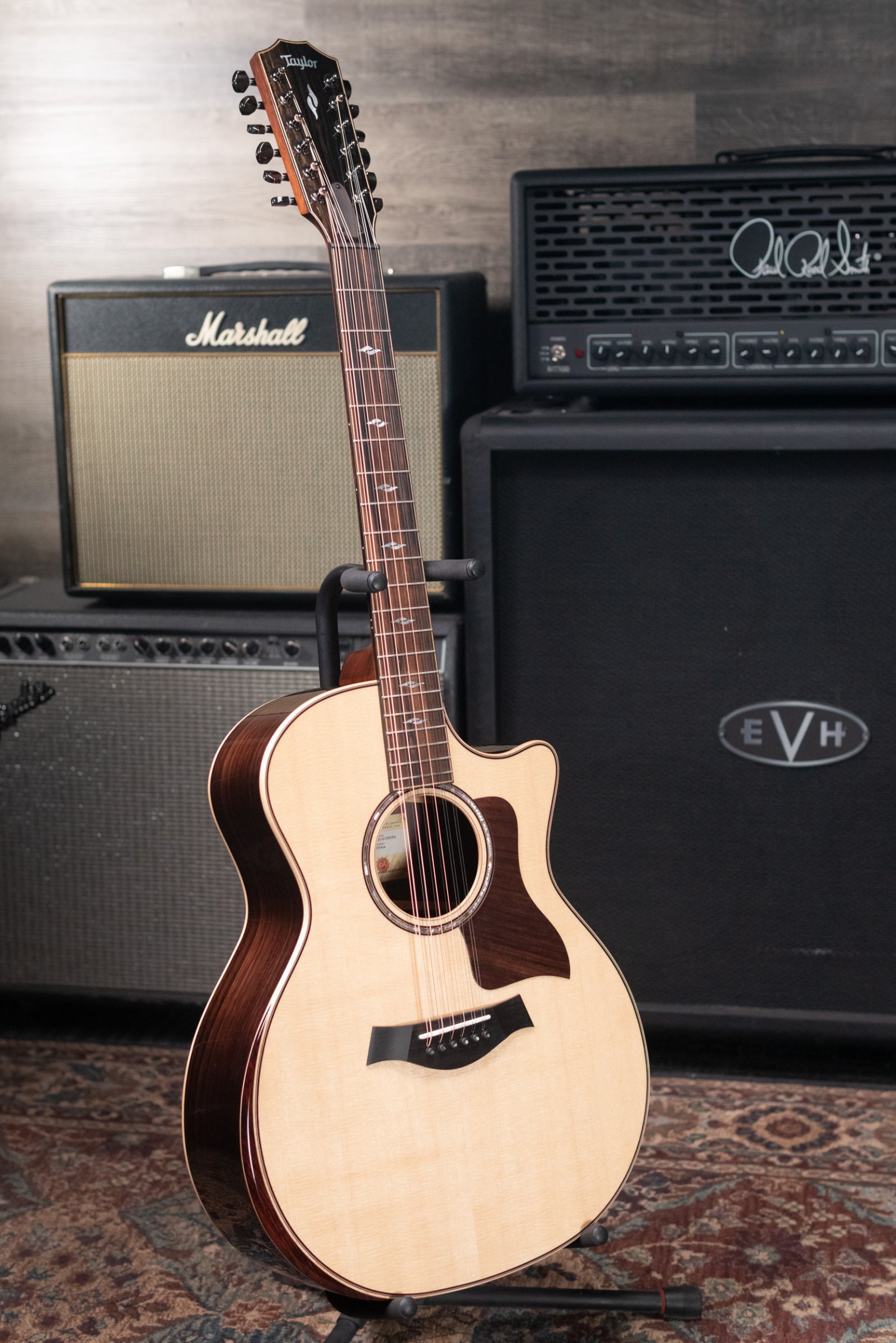 Taylor Next Generation 854ce 12-String Grand Auditorium Acoustic/Electric Guitar with Hardshell Case