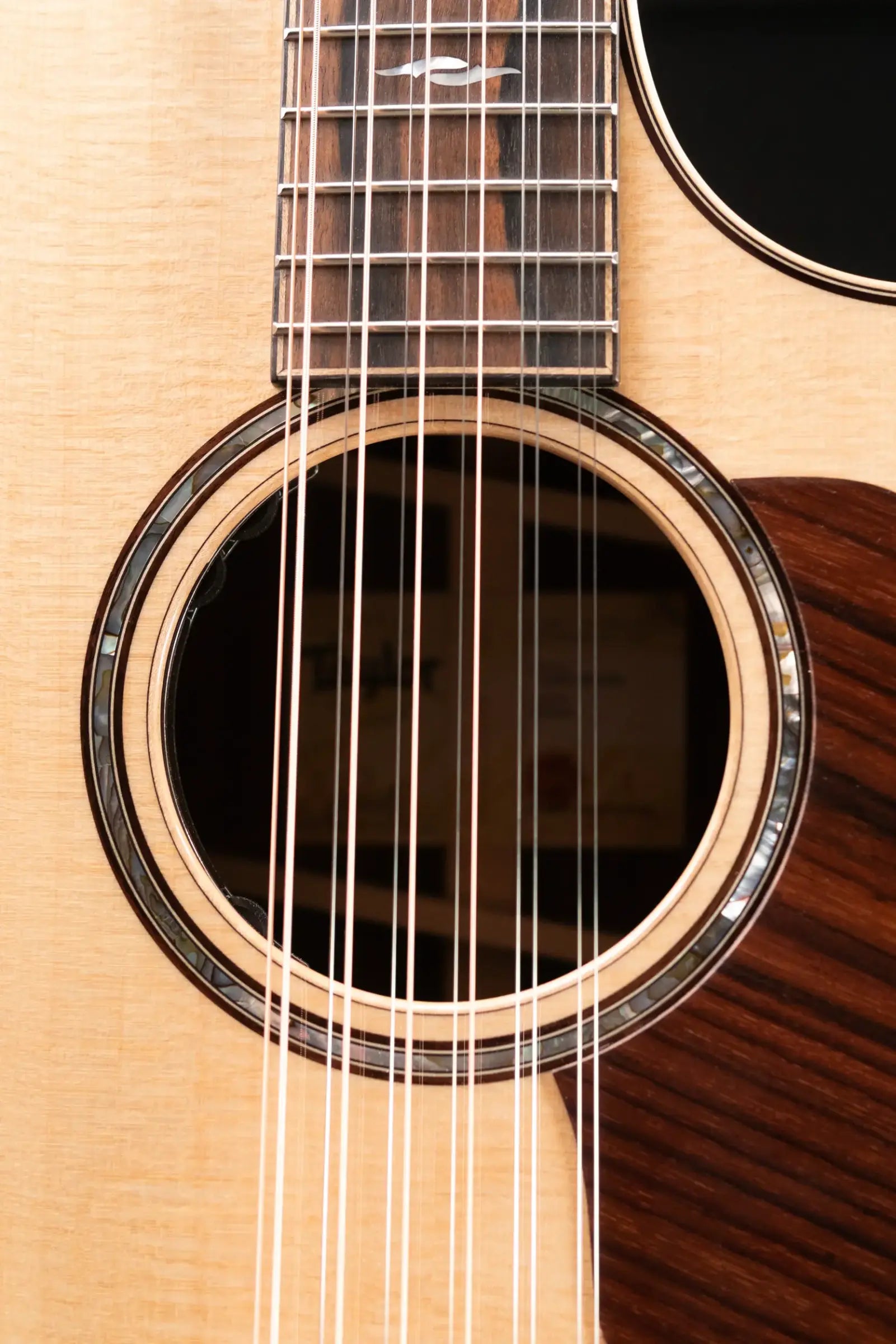 Taylor Next Generation 854ce 12-String Grand Auditorium Acoustic/Electric Guitar with Hardshell Case