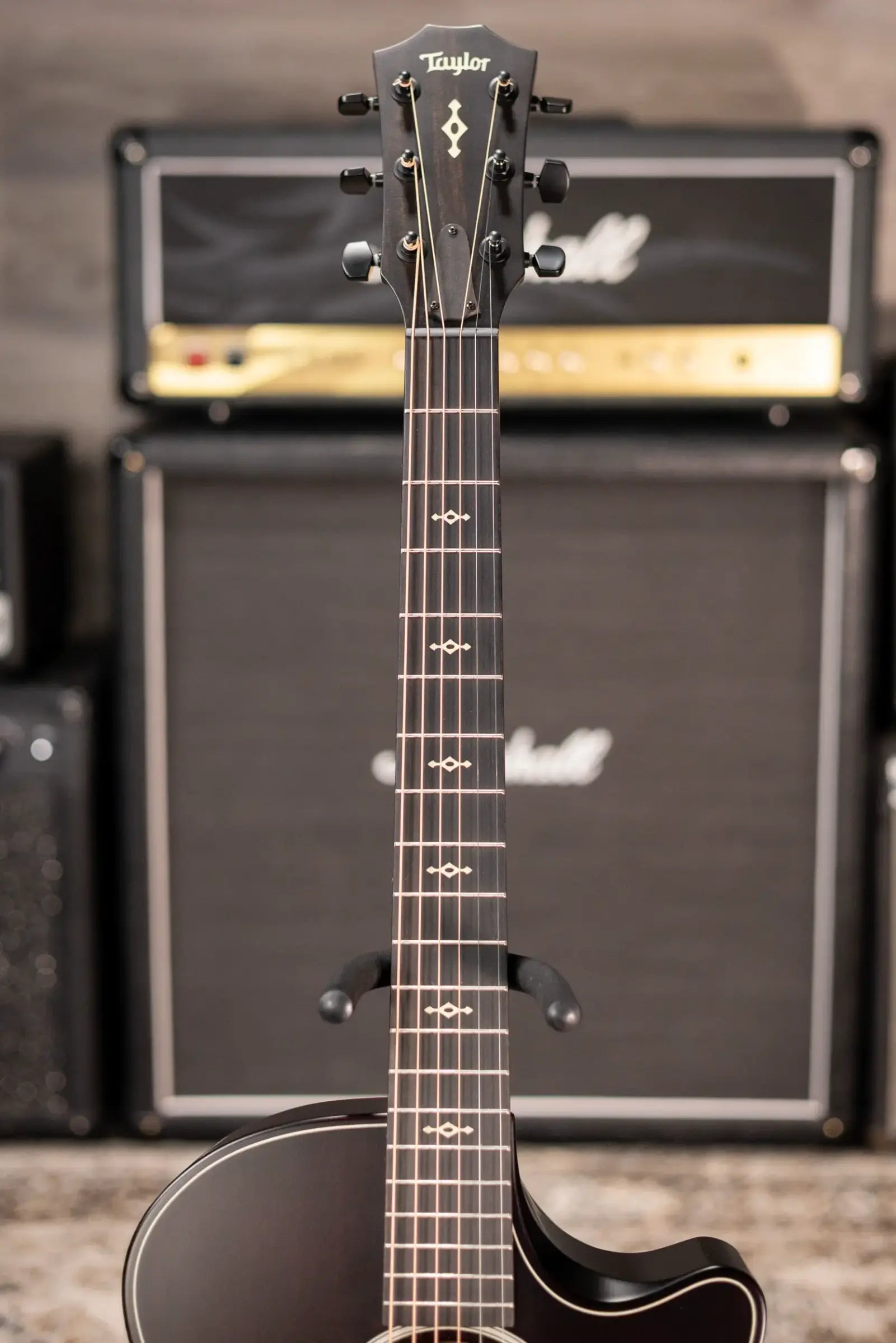 Taylor Next Generation Builder's Edition 324ce Grand Auditorium Acoustic/Electric Guitar - Tobacco Kona Burst with Hardshell Case