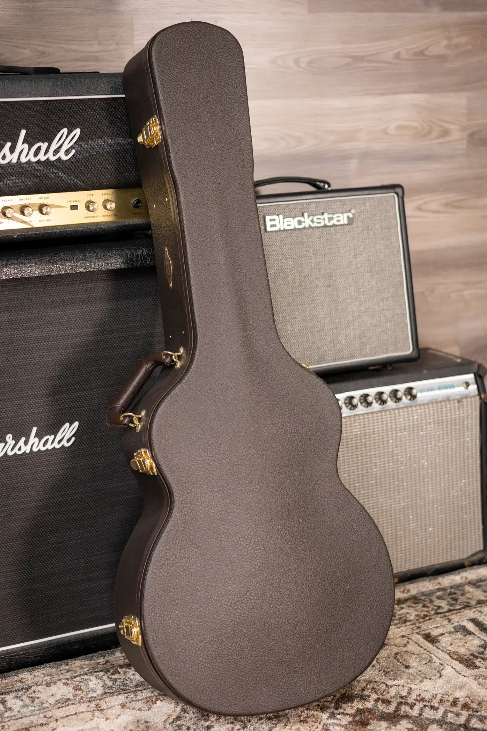 Taylor Next Generation Builder's Edition 324ce Grand Auditorium Acoustic/Electric Guitar - Tobacco Kona Burst with Hardshell Case