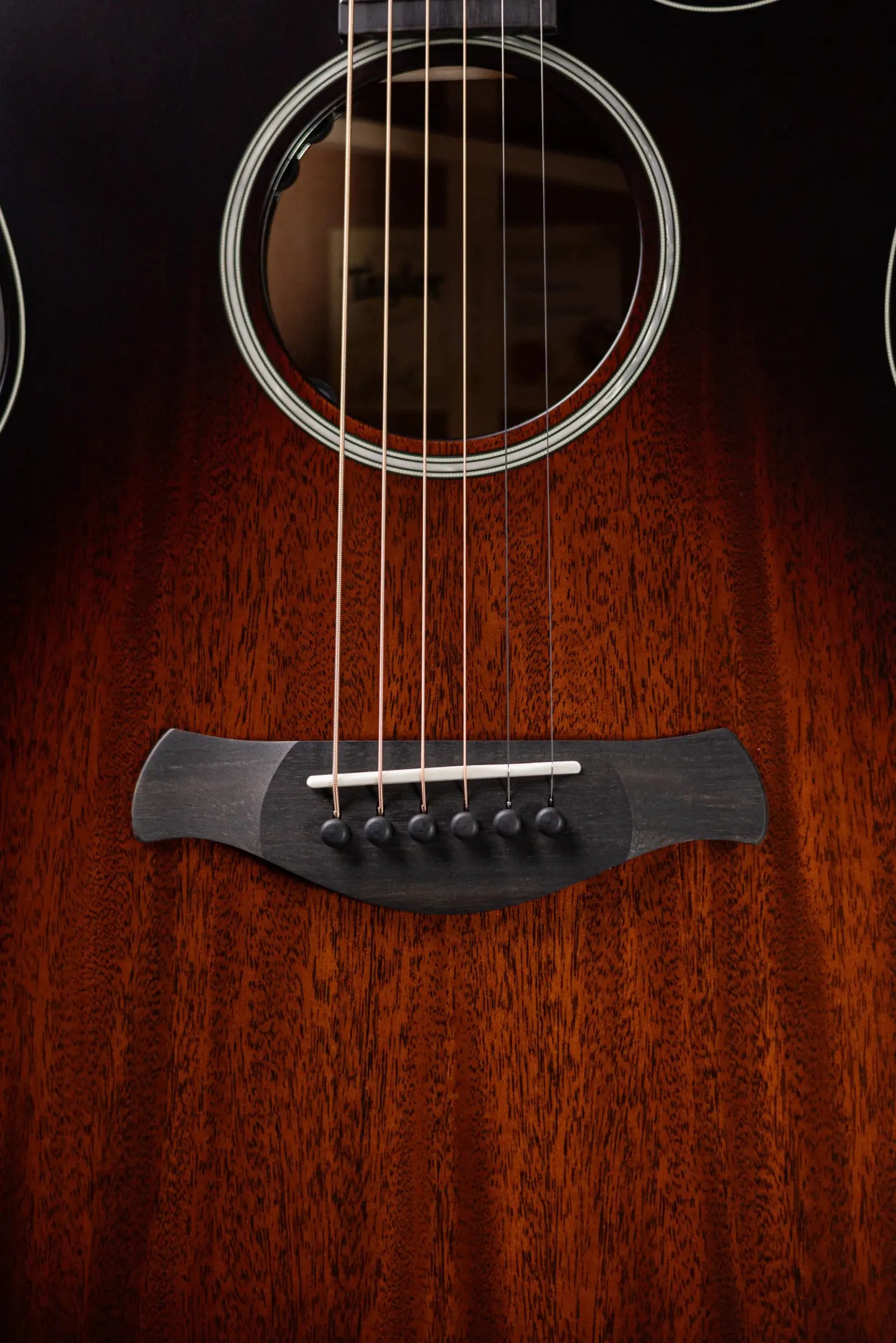 Taylor Next Generation Builder's Edition 324ce Grand Auditorium Acoustic/Electric Guitar - Tobacco Kona Burst with Hardshell Case