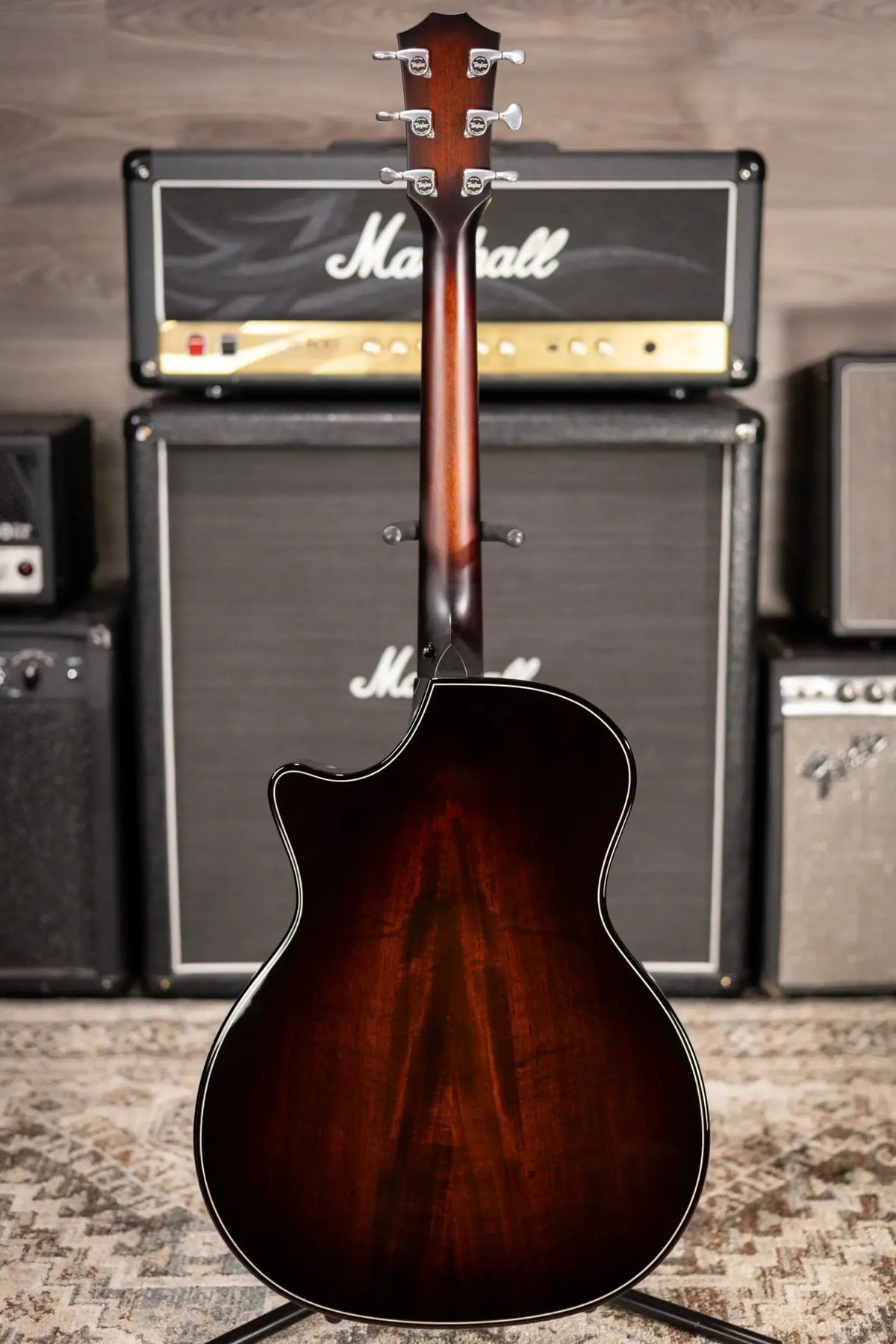 Taylor Next Generation Builder's Edition 514ce Grand Auditorium Acoustic/Electric Guitar - Kona Burst Top with Hardshell Case
