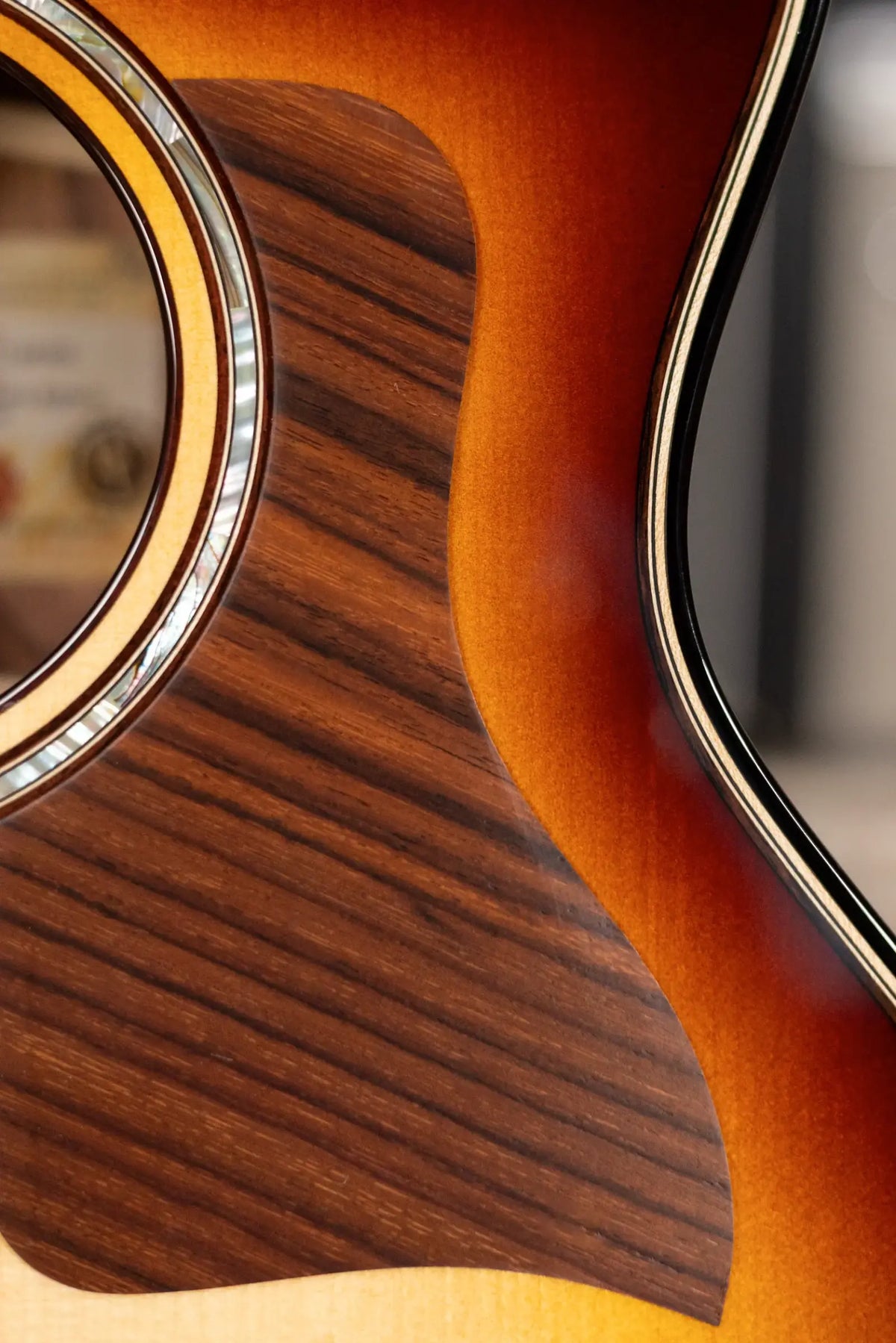 Taylor Next Generation Builder's Edition 814ce Grand Auditorium Acoustic/Electric Guitar - Adirondack/Honduran Rosewood with Hardshell Case - Factory Demo