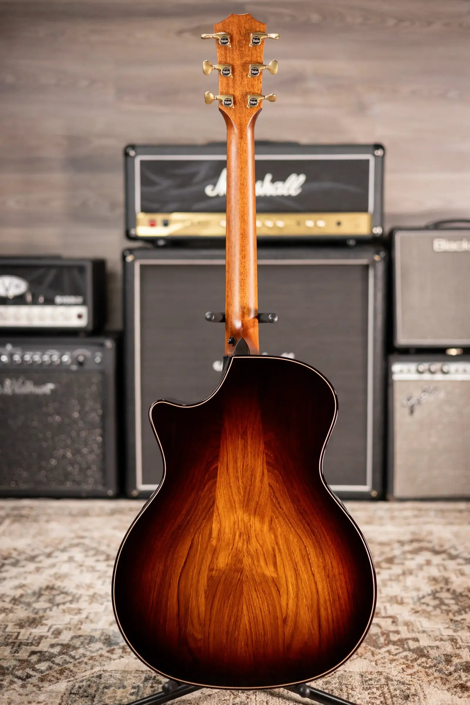 Taylor Next Generation Builder's Edition 814ce Grand Auditorium Acoustic/Electric Guitar - Redwood/Honduran Rosewood with Hardshell Case