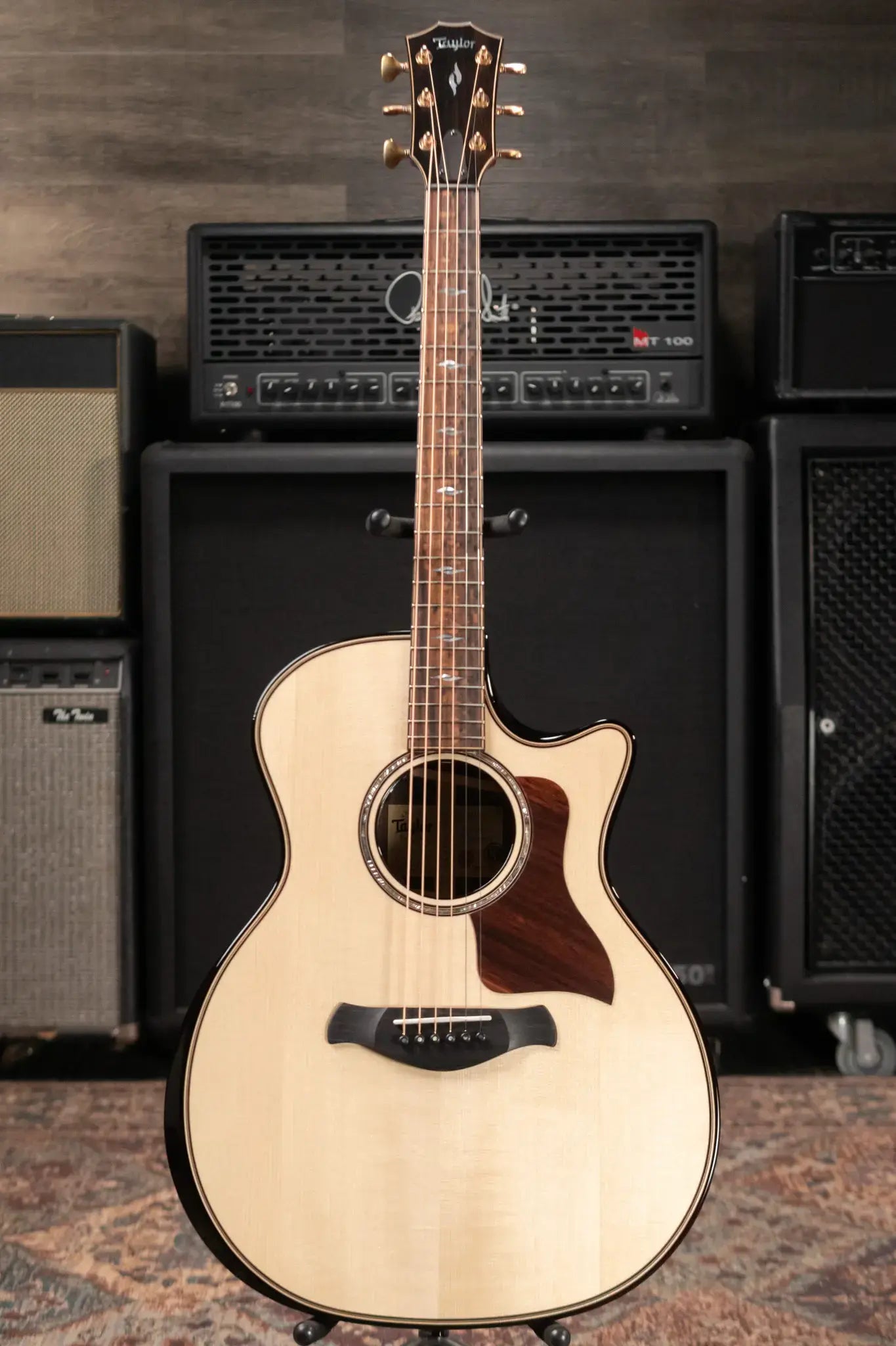 Taylor Next Generation Builder's Edition 814ce Grand Auditorium Acoustic/Electric Guitar with Hardshell Case