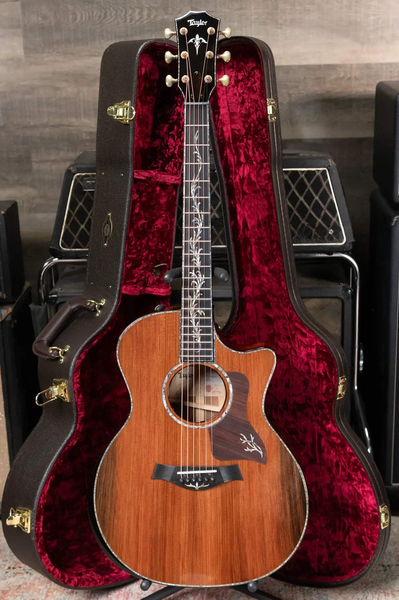 Taylor PS14ce Presentation Grand Auditorium Acoustic Electric Guitar with Hardshell Case Used 67a4bd6cea812