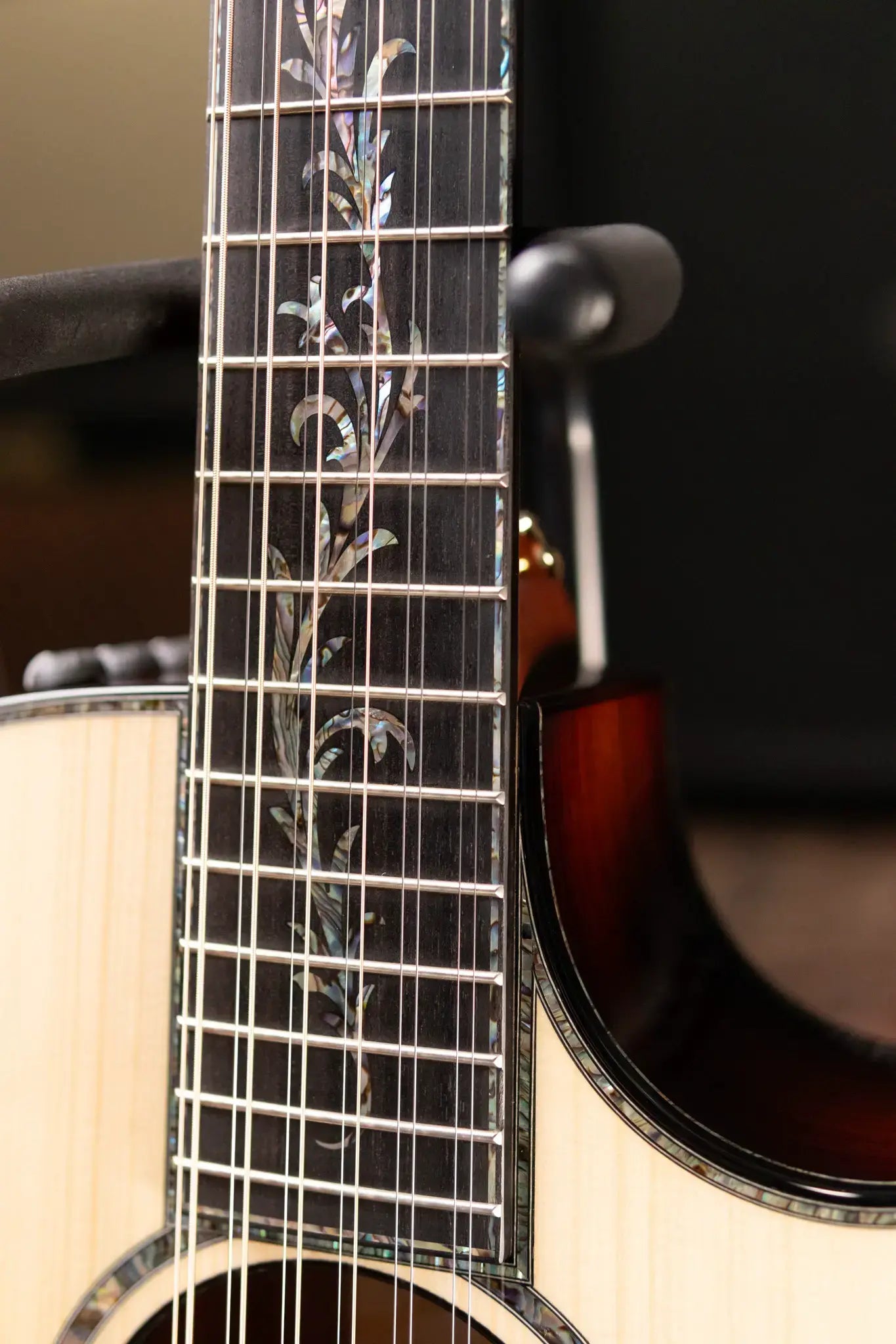 Taylor PS54ce Presentation Series 12-String Grand Auditorium Honduran Rosewood/Adirondack Spruce Acoustic/Electric Guitar with Hardshell Case