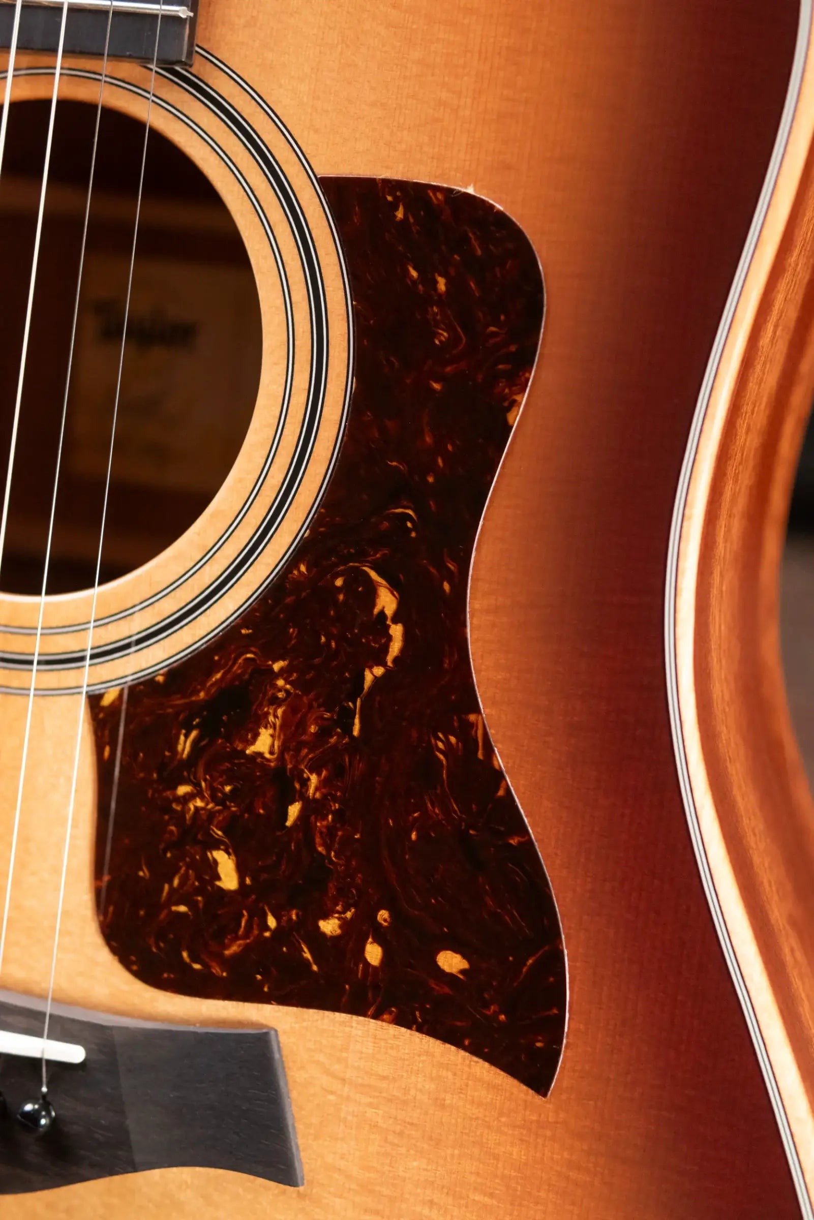 Taylor Prototype 310 Studio Dreadnought Acoustic Guitar - Shaded Edge Burst with Hardshell Case