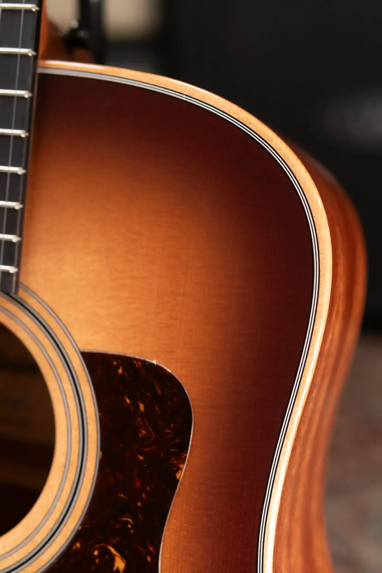 Taylor Prototype 310 Studio Dreadnought Acoustic Guitar - Shaded Edge Burst with Hardshell Case