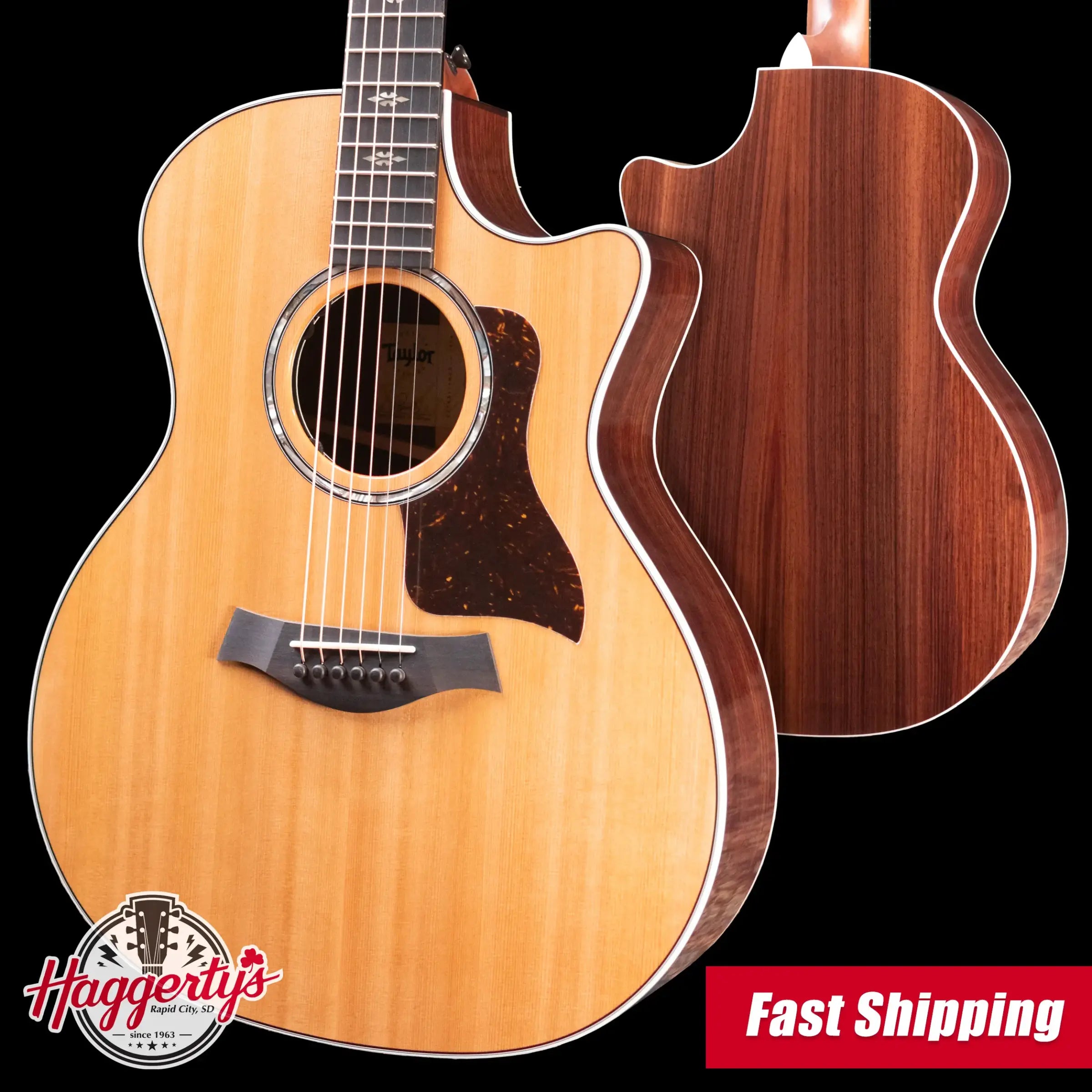 Taylor Prototype 714ce Grand Auditorium Acoustic/Electric Guitar - Indian Rosewood/Cedar with Hardshell Case