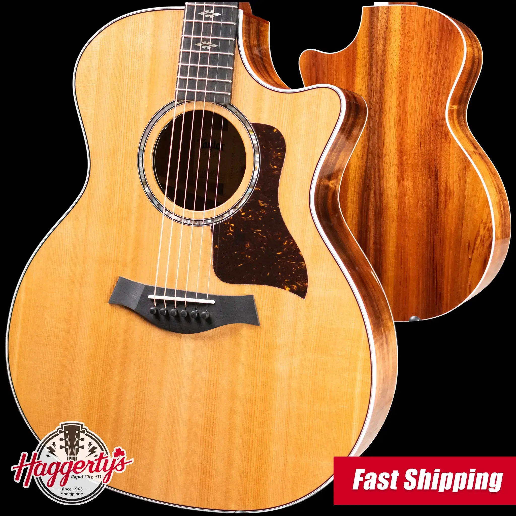 Taylor Prototype 714ce Grand Auditorium Acoustic/Electric Guitar - Select Koa/Cedar with Hardshell Case