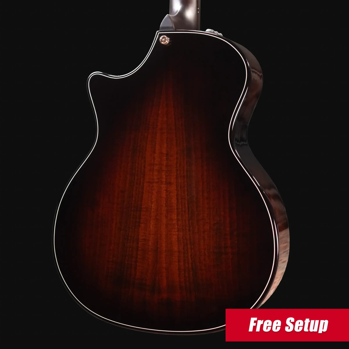 Taylor Prototype Sunset Boulevard Builder's Edition 514ce Grand Auditorium Acoustic/Electric Guitar - Shaded Edge Burst with Hardshell Case