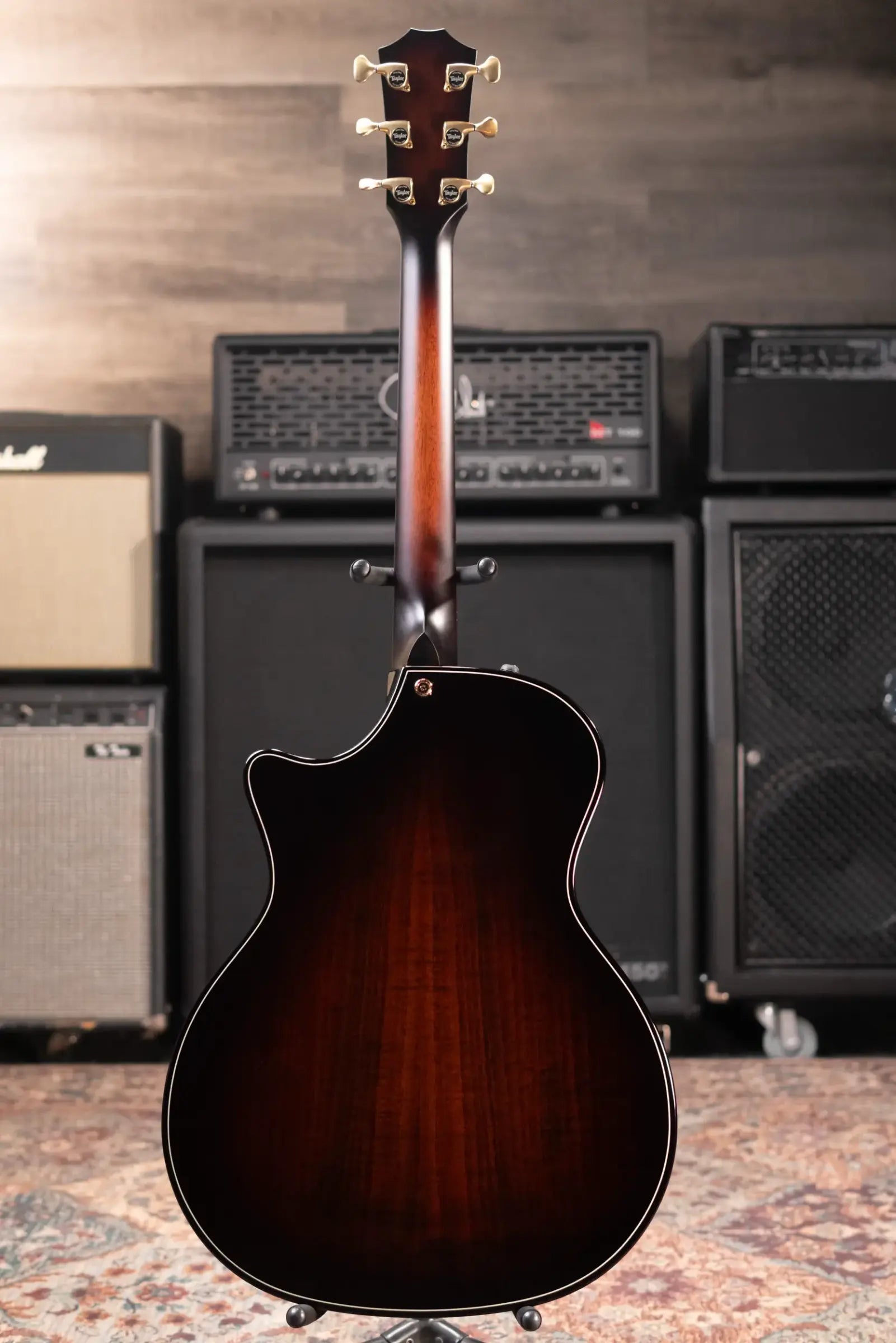 Taylor Prototype Sunset Boulevard Builder's Edition 514ce Grand Auditorium Acoustic/Electric Guitar - Shaded Edge Burst with Hardshell Case