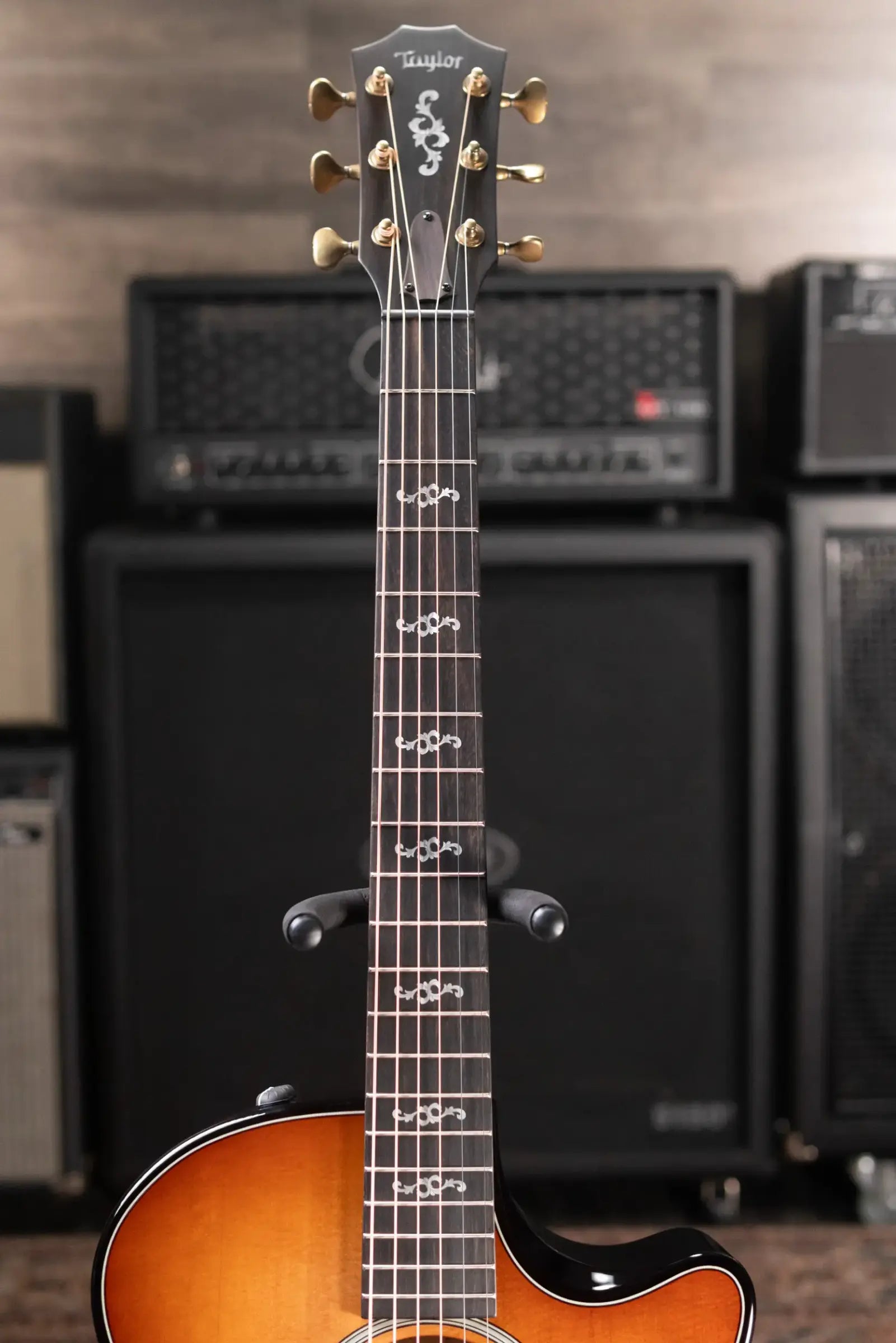 Taylor Prototype Sunset Boulevard Builder's Edition 514ce Grand Auditorium Acoustic/Electric Guitar - Shaded Edge Burst with Hardshell Case