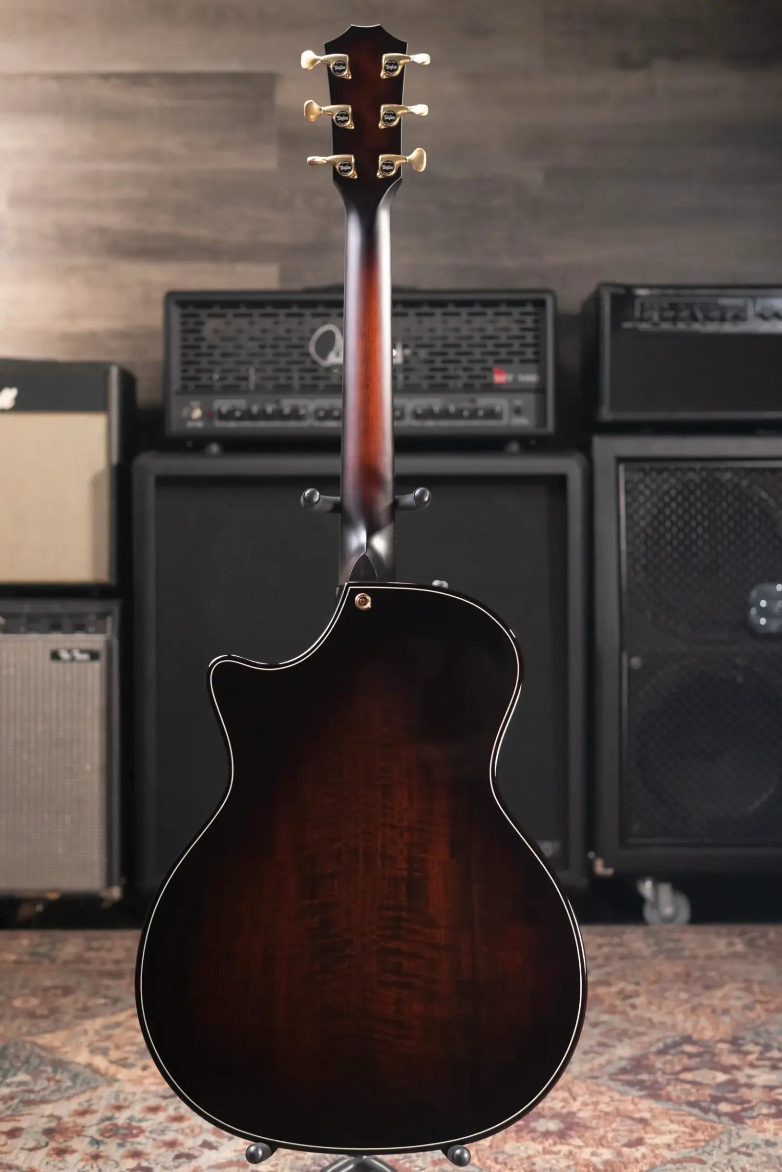 Taylor Prototype Sunset Boulevard Builder's Edition 514ce Grand Auditorium Acoustic/Electric Guitar - Shaded Edge Burst with Hardshell Case