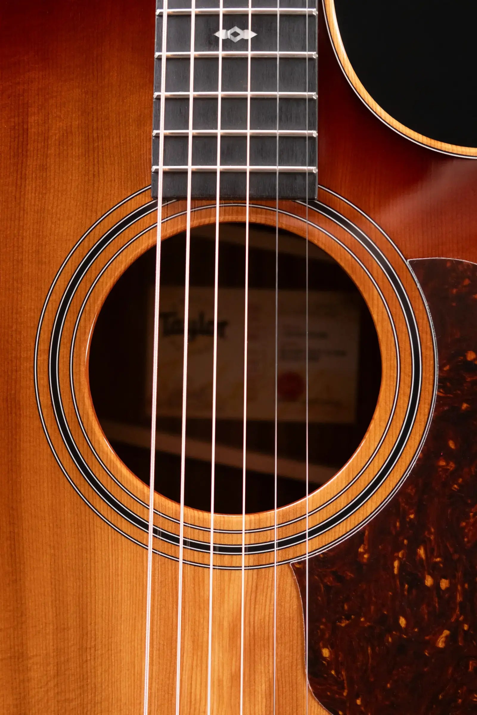 Taylor Sunset Boulevard 414ce Studio Grand Auditorium Acoustic/Electric Guitar - Shaded Edge Burst with Gig Bag - Used