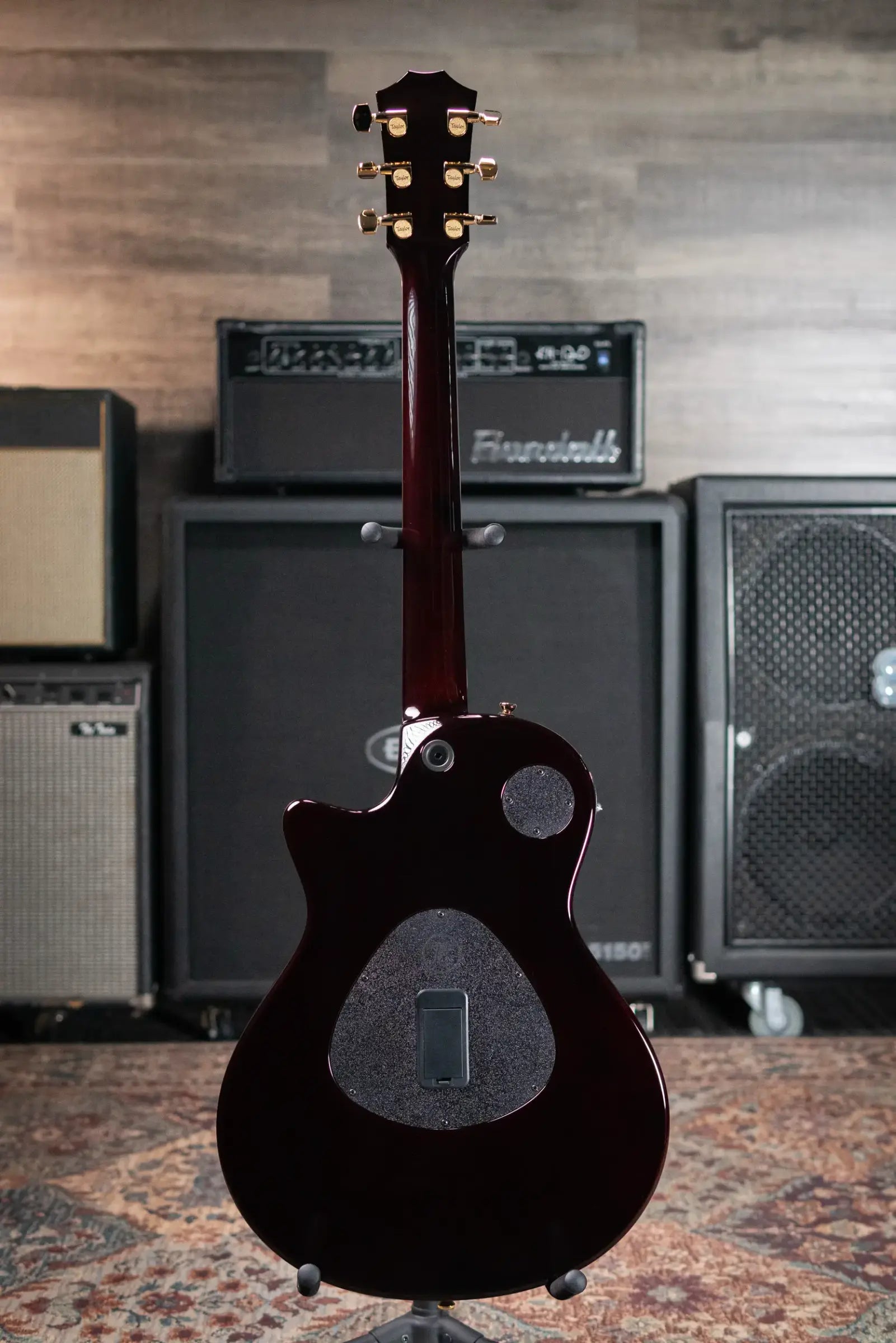 Taylor T5z Custom Koa Armrest Hollowbody Electric Guitar - Shaded Edge Burst with Hardshell Case