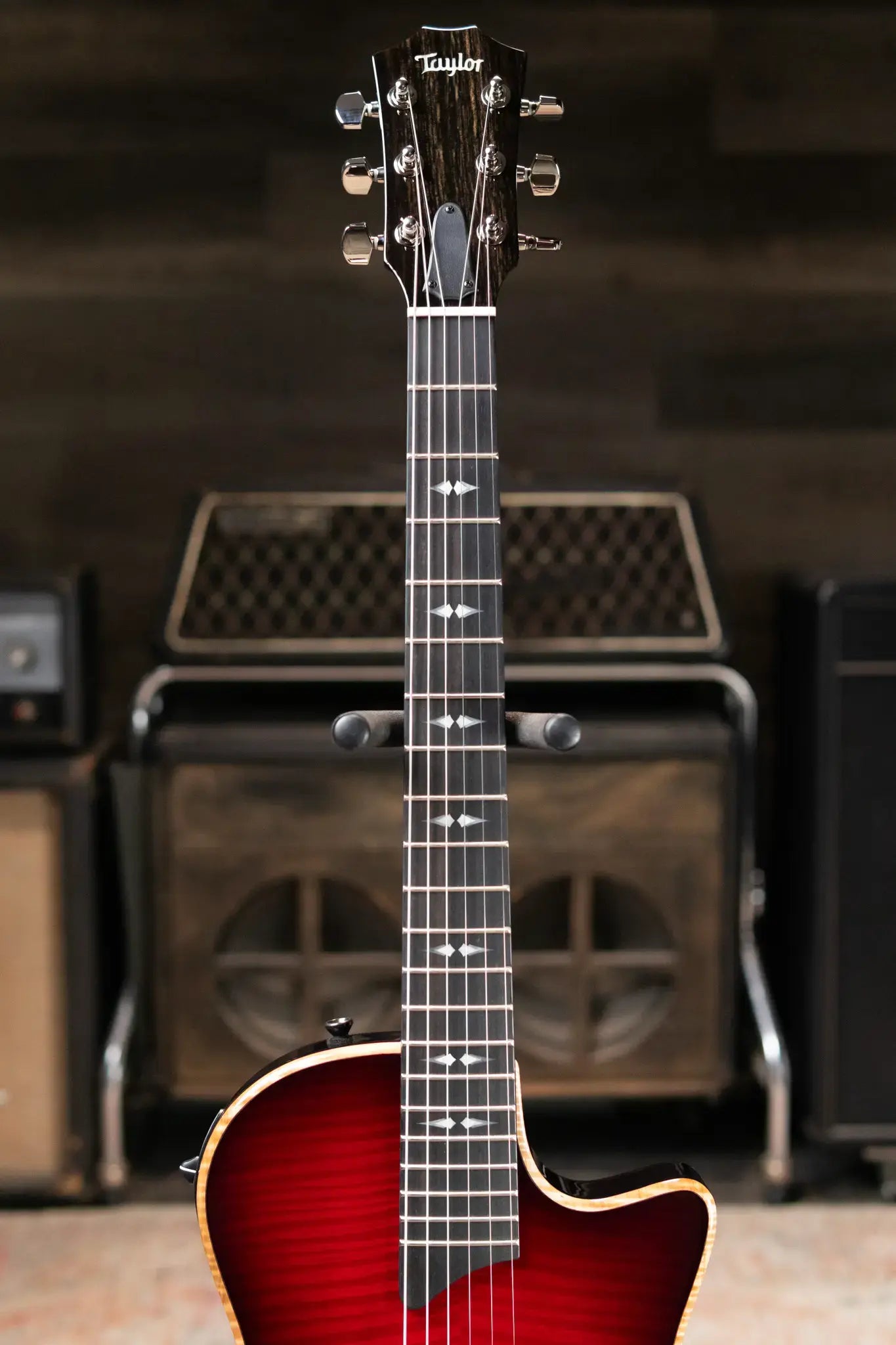 Taylor T5z Pro Electric Guitar - Cayenne Red with Hardshell Case