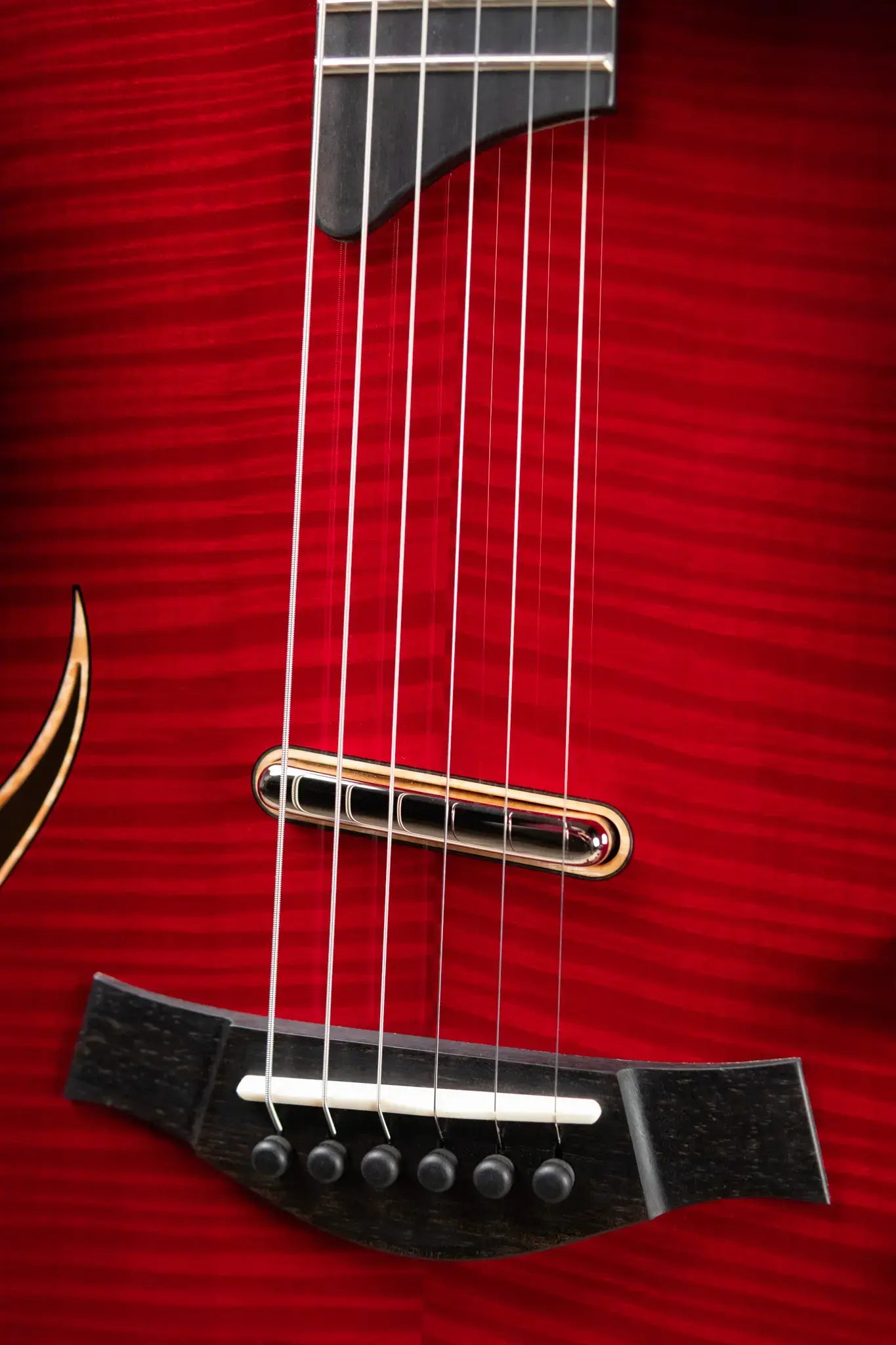 Taylor T5z Pro Electric Guitar - Cayenne Red with Hardshell Case