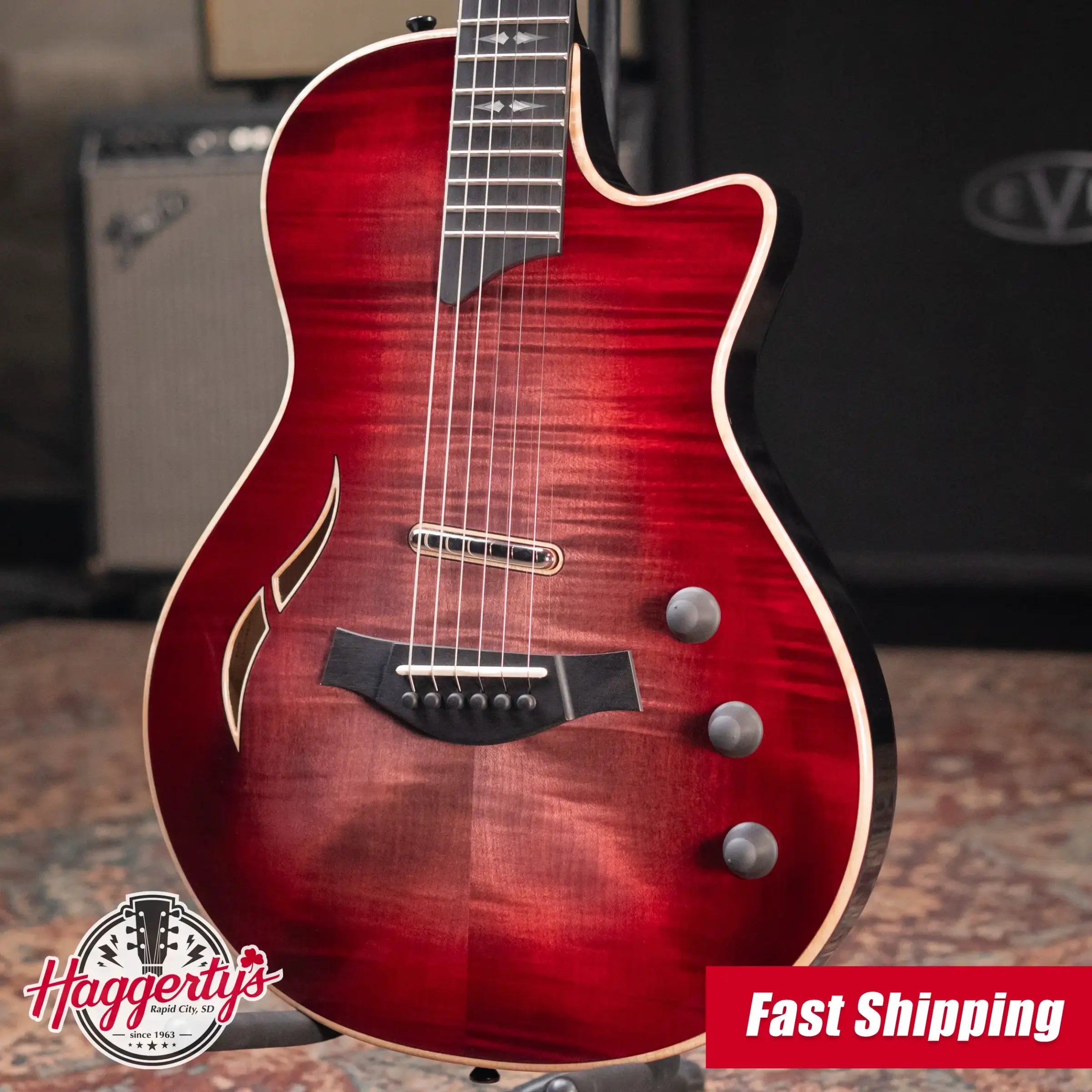 Taylor T5z Pro Electric Guitar - Grapevine with Hardshell Case