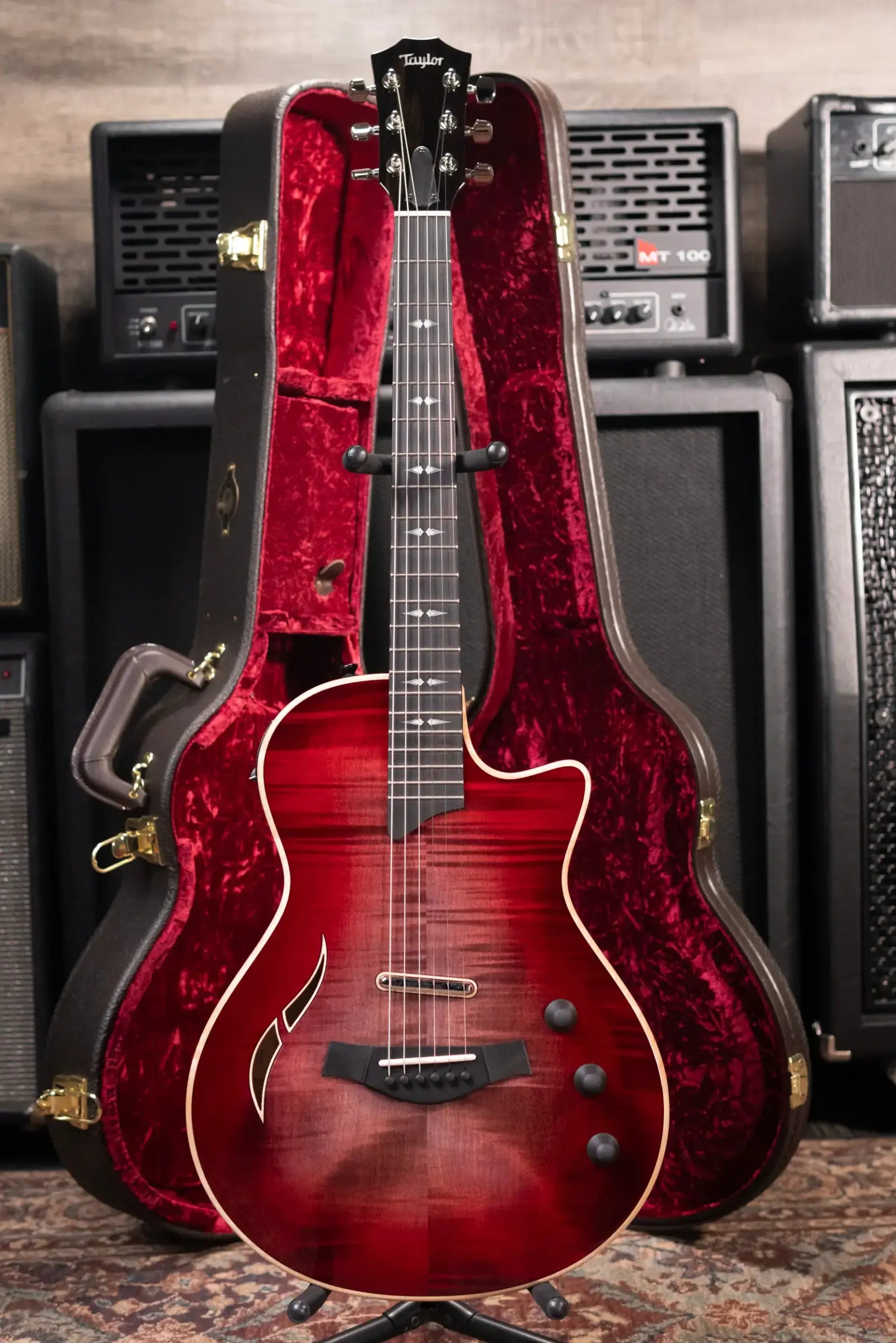 Taylor T5z Pro Electric Guitar - Grapevine with Hardshell Case