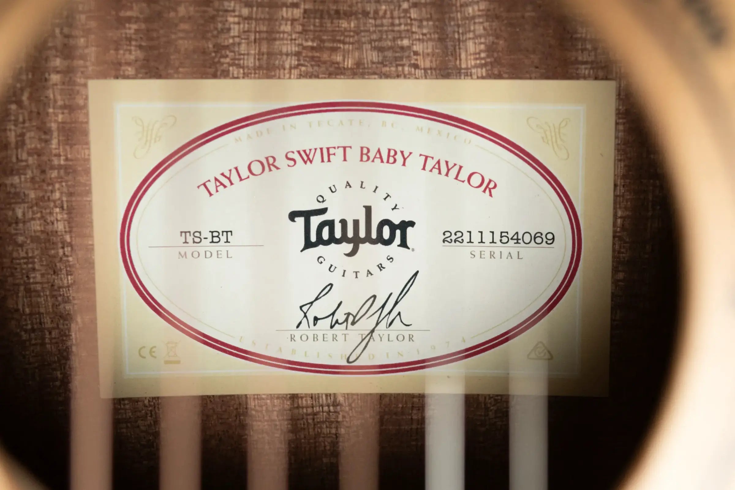 Taylor TS-BT Taylor Swift Baby Taylor w/ Gig Bag