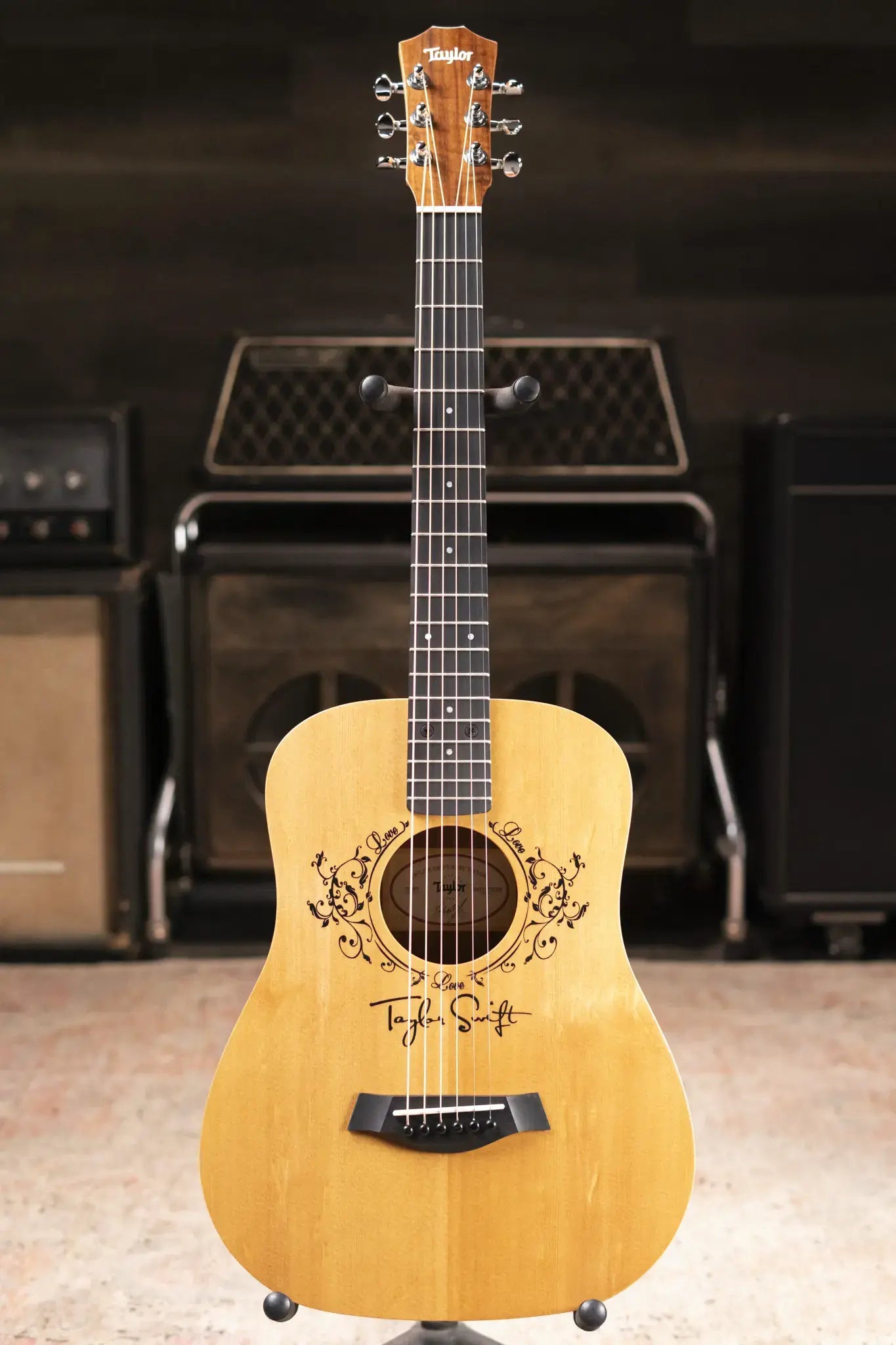 Taylor TS-BT Taylor Swift Signature Baby Taylor Acoustic Guitar with Gig Bag