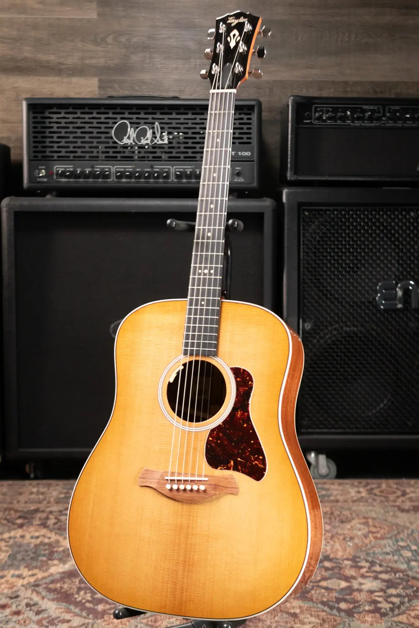 Taylor Trey Hensley Signature Gold Label 510e Special Edition Dreadnought Acoustic/Electric Guitar with Hardshell Case