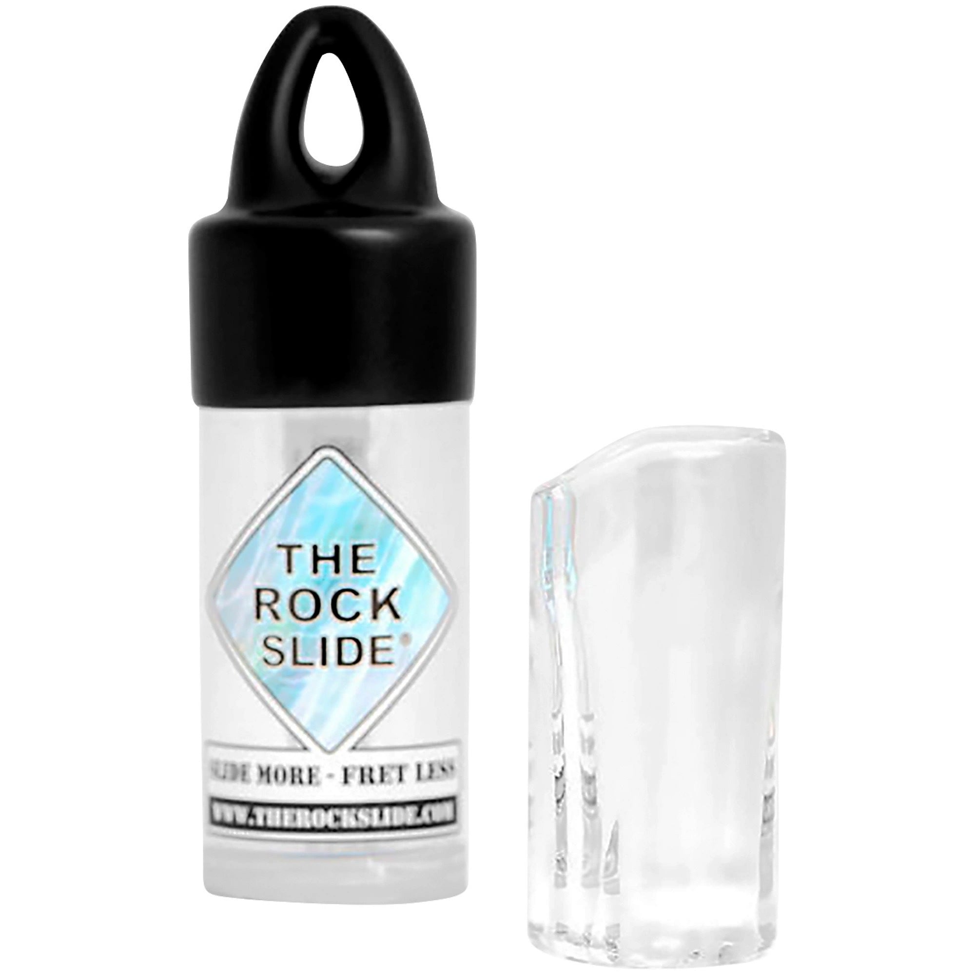 The Rock Slide Extra Large Clear Glass Guitar Slide
