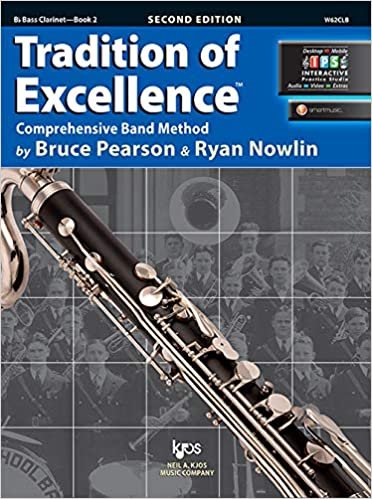 Tradition of Excellence Book 2 Bass Clarinet, KJOS Publishing