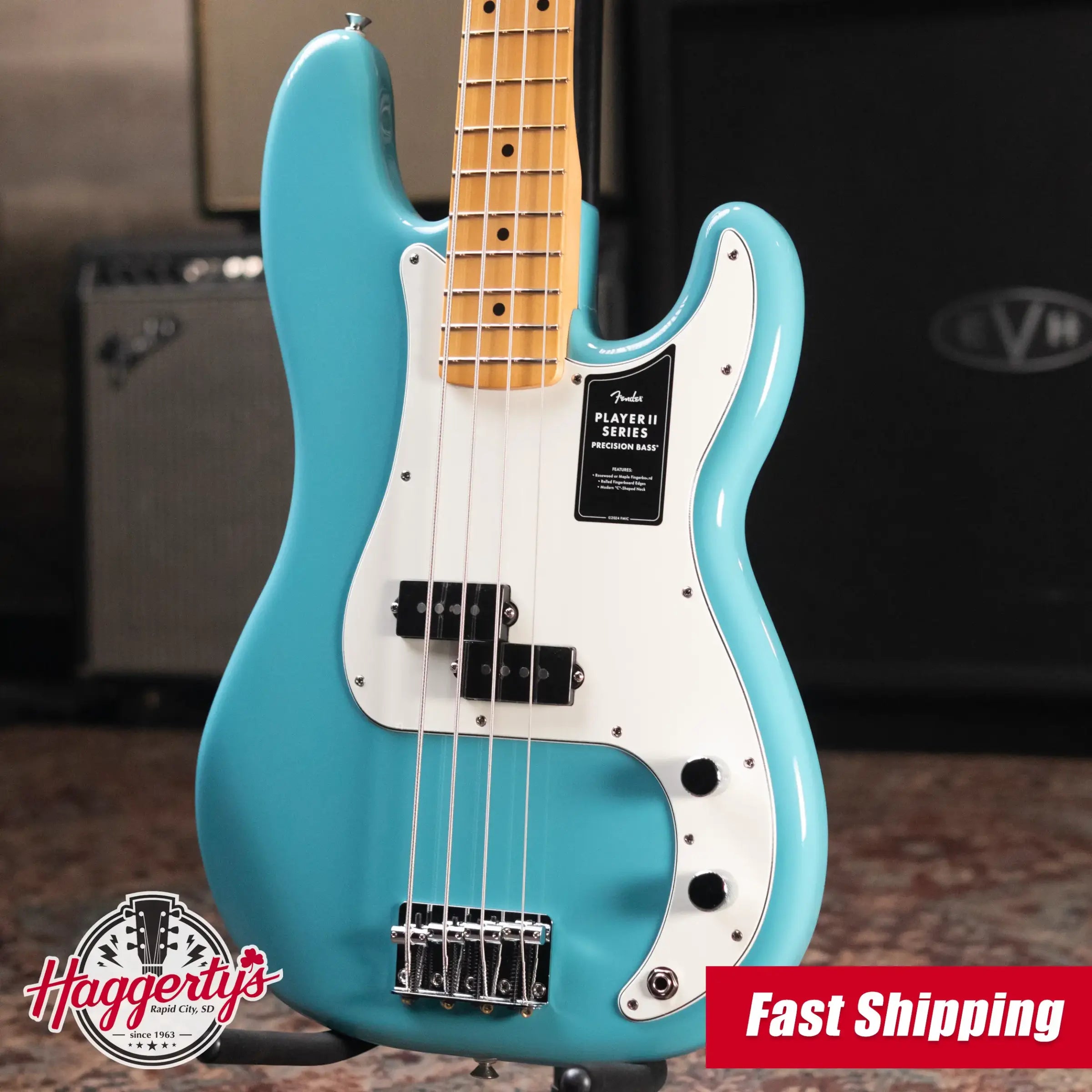 Fender Player II Precision Bass - Aquatone Blue