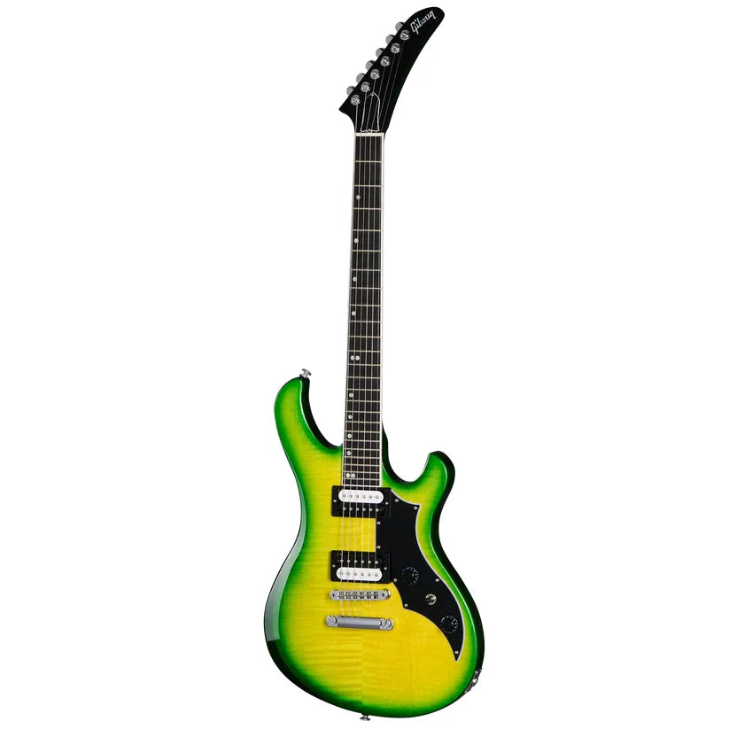 Gibson Victory Figured Top Electric Guitar - Iguana Burst with Hardshell Case