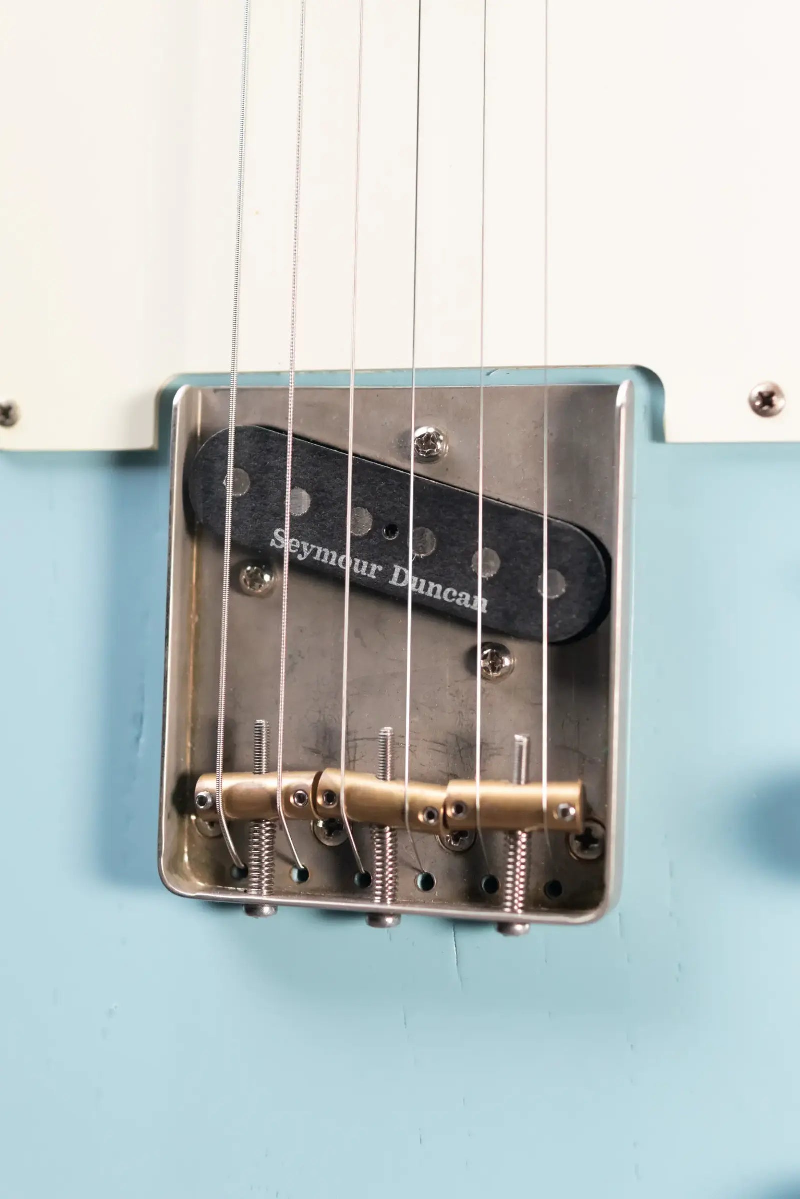 Fender 1969 Telecaster Electric Guitar Refinished Blue with Hardshell Case - Used