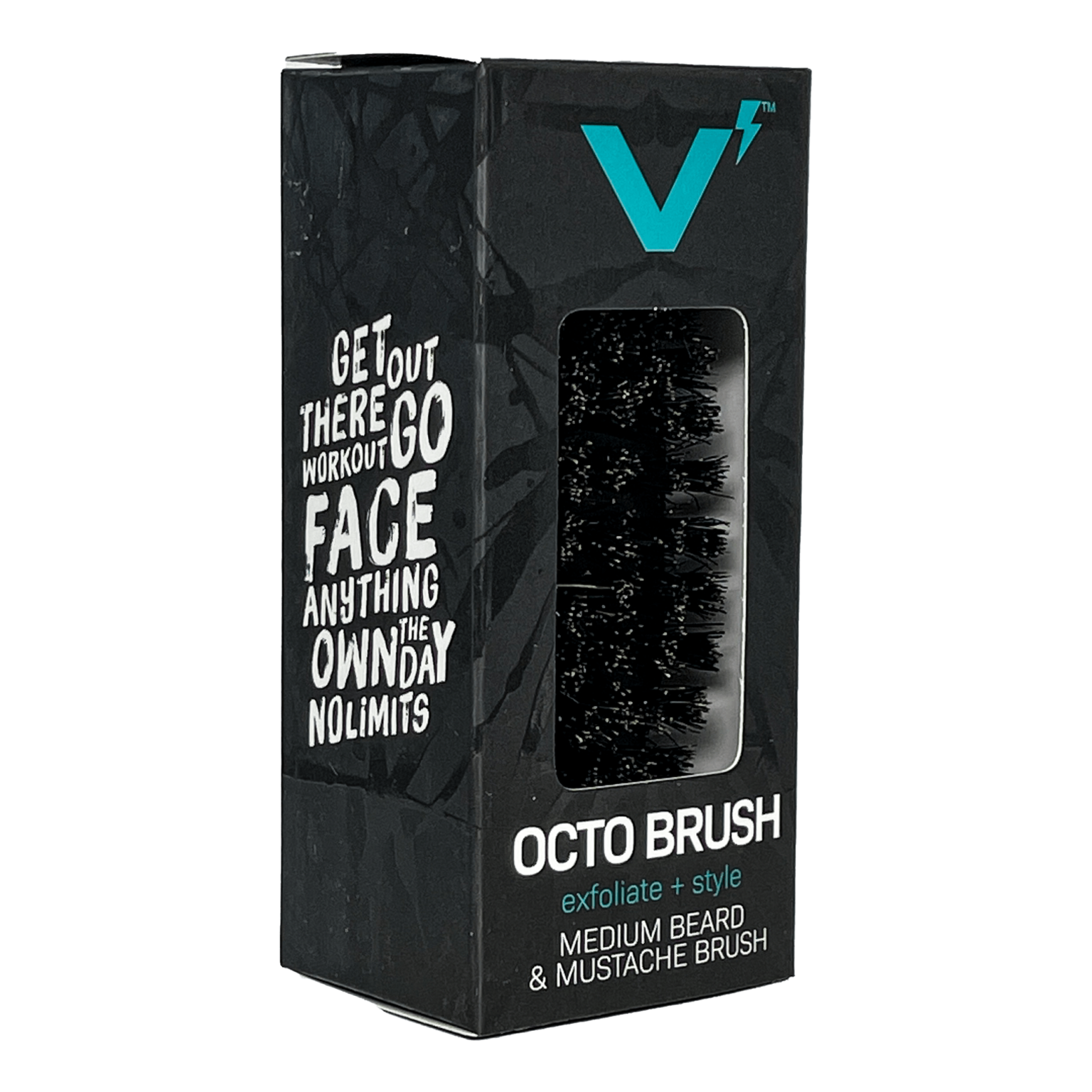 Volt Octo Brush - Dark wood -