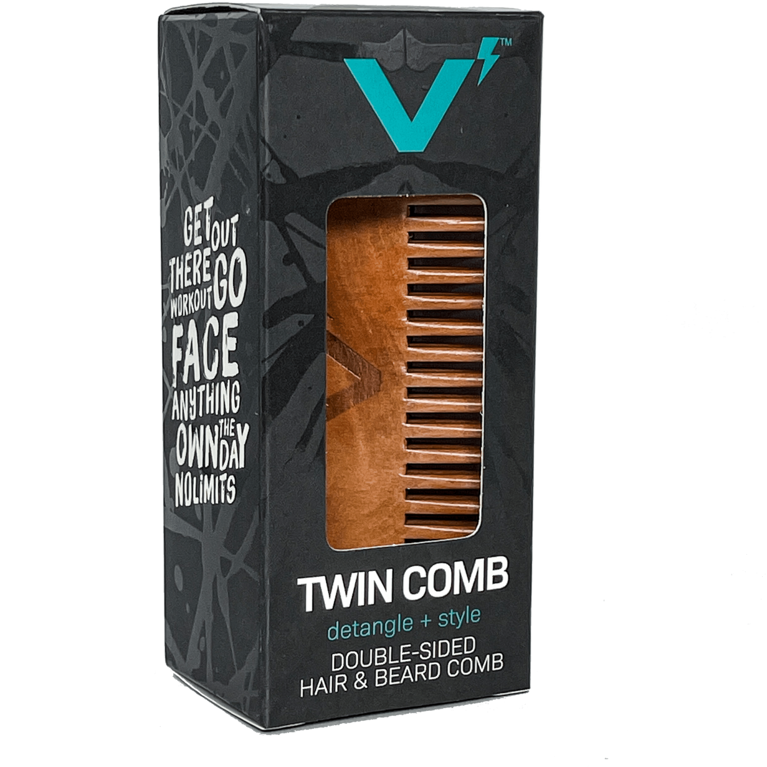Volt Twin comb - light wood