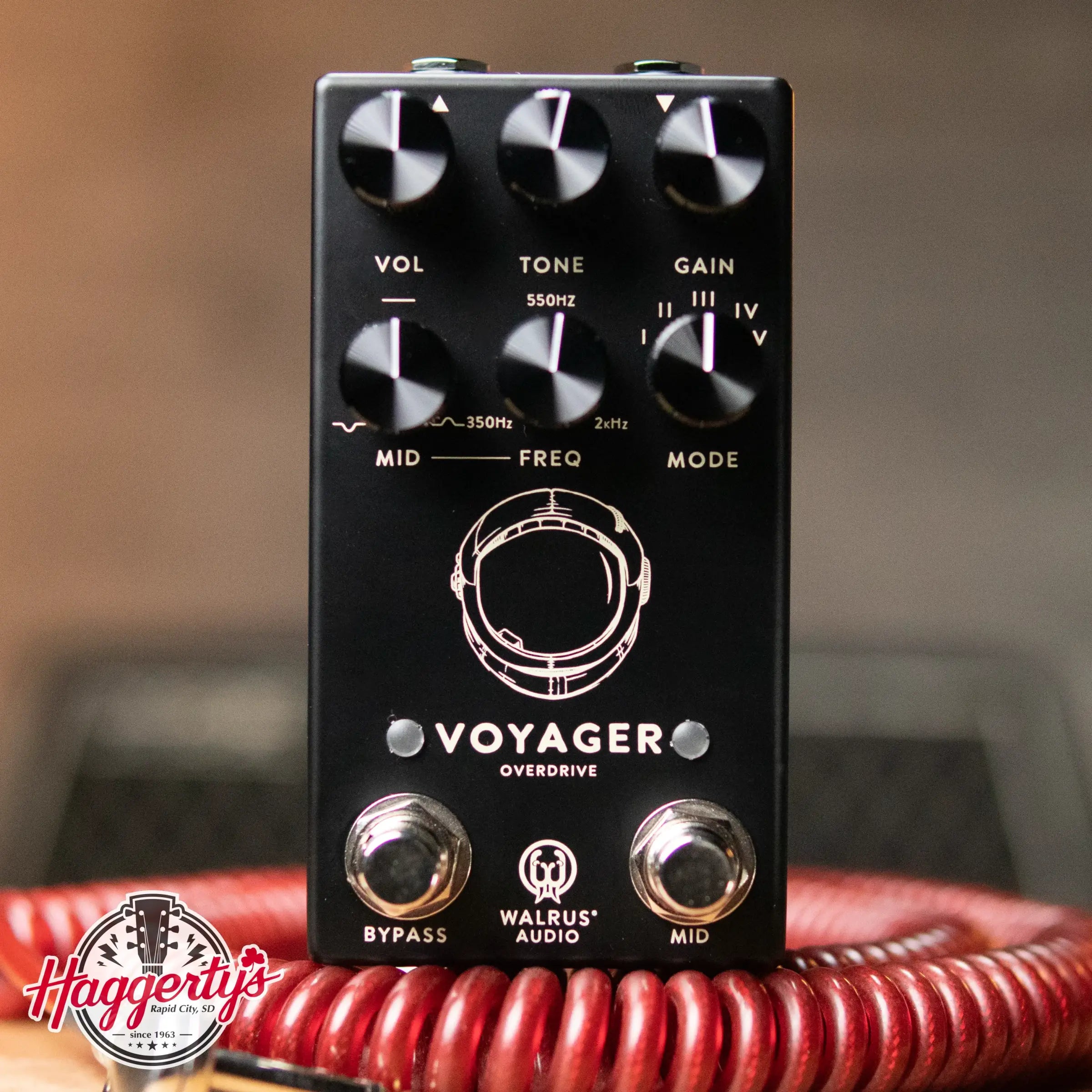Walrus Audio Voyager MkII Preamp/Overdrive - Black