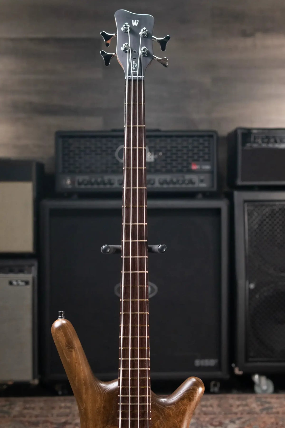 Warwick Pro Series Corvette Standard Electric Bass - Antique Tobacco Transparent Satin with Gig Bag